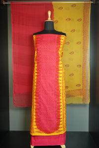 Hand Block Print Design Pure Cotton Salwar Set | SF922