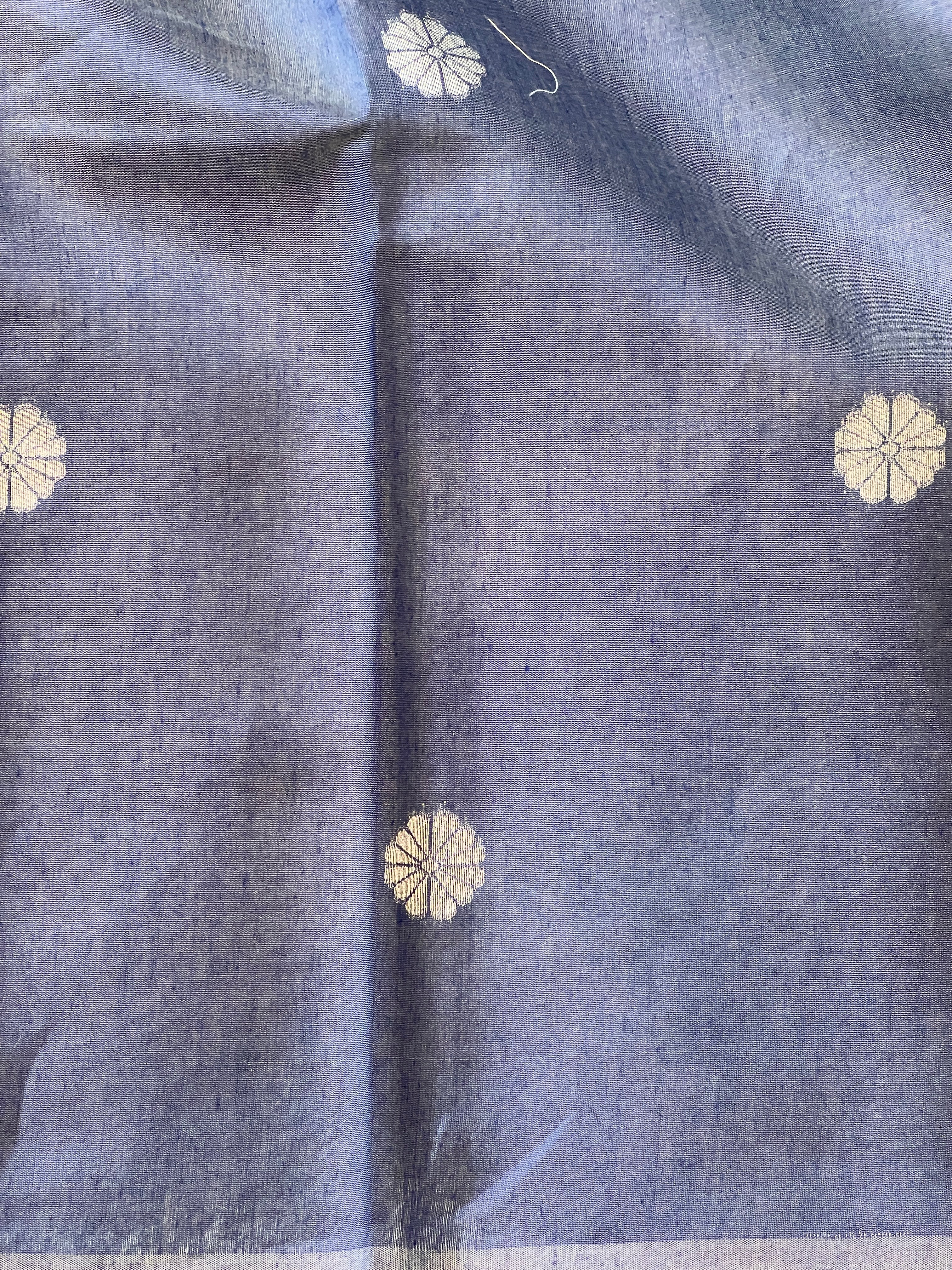 Jamdani Woven Semi Organza Saree | YNG698