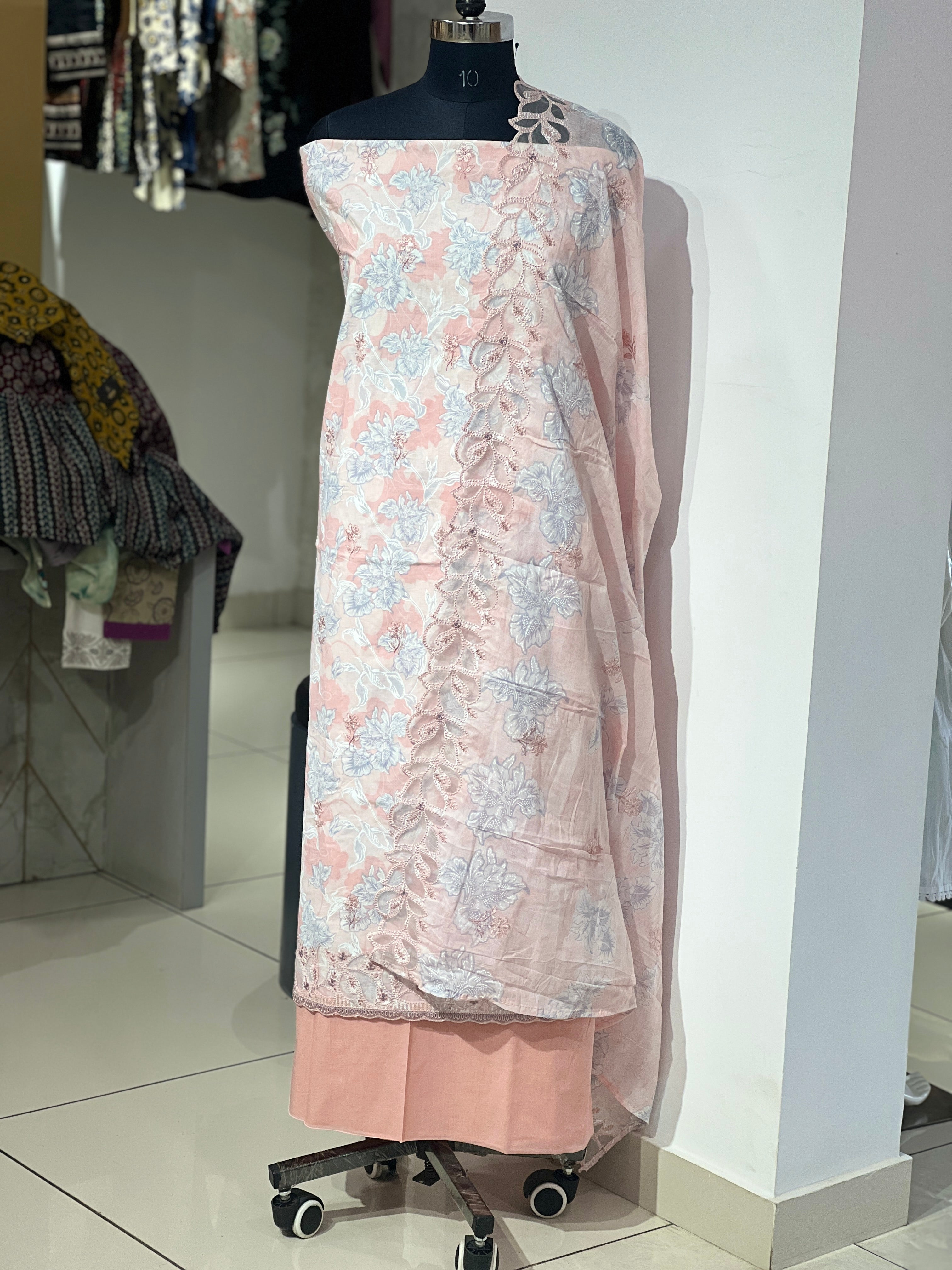 Floral Printed Cotton  Salwar Set | GE106