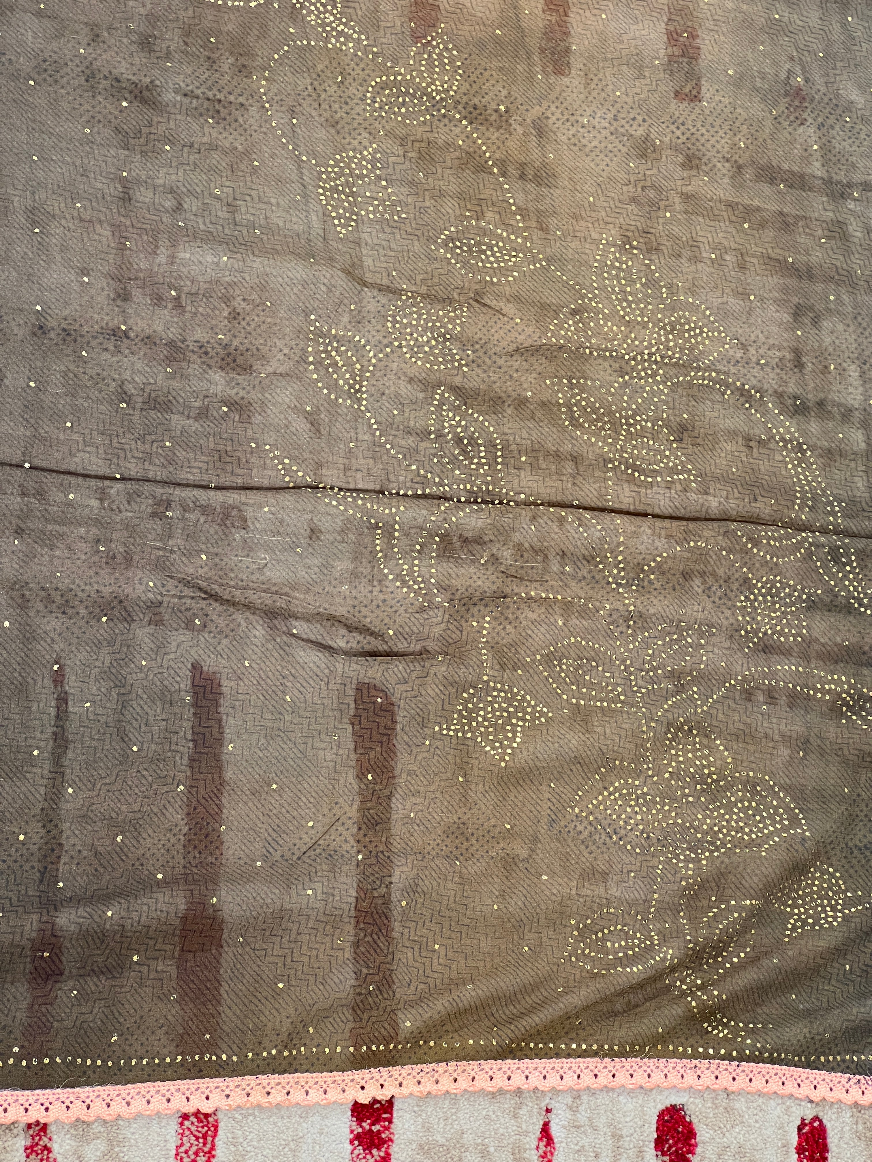 Badla Work Georgette Saree | RGD362