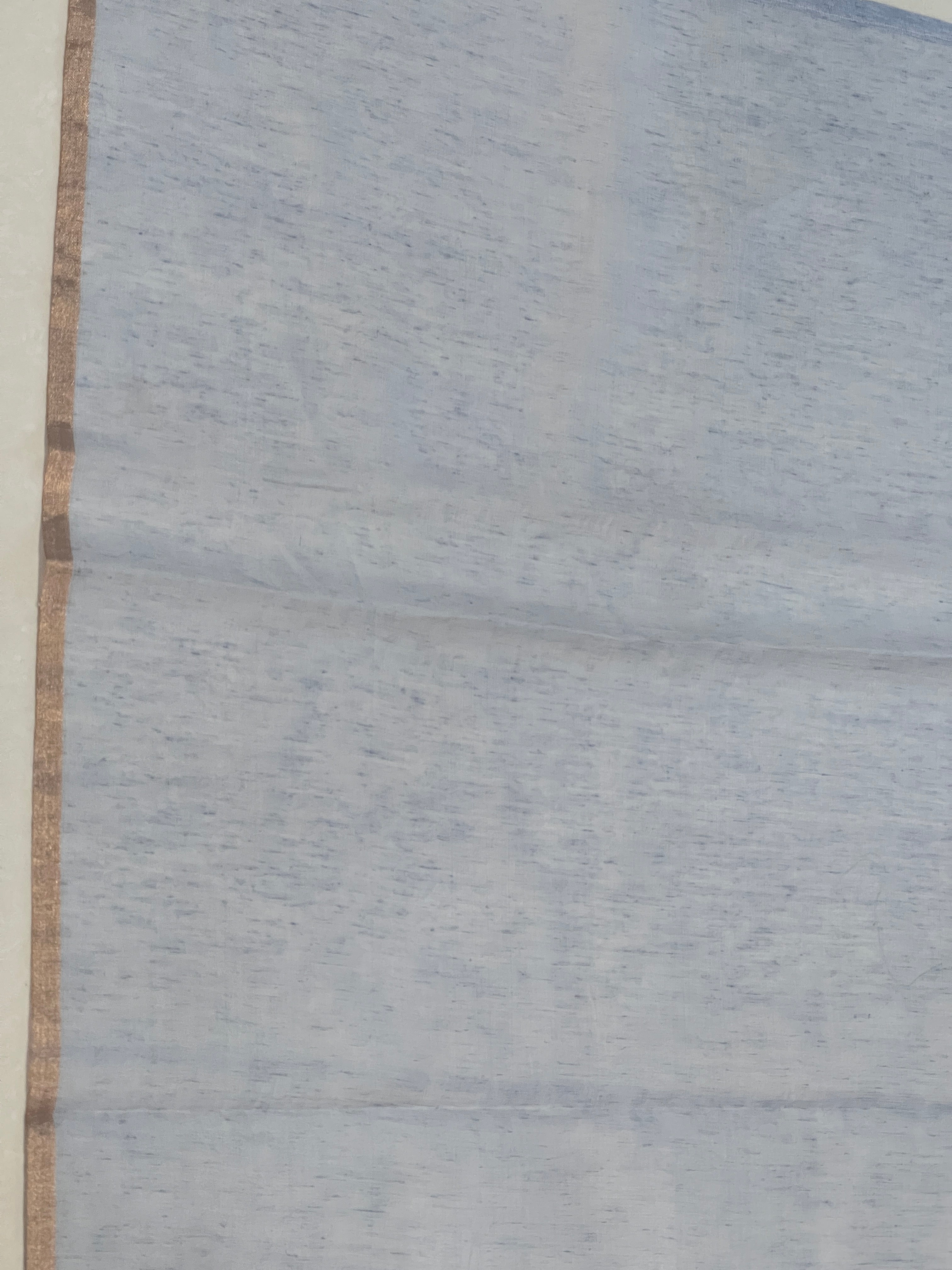 Floral Cross Stitch Embroidery Organza Saree | RGD546