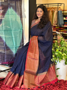Banarasi Weaving Pattern Semi Geech Saree | YNG293
