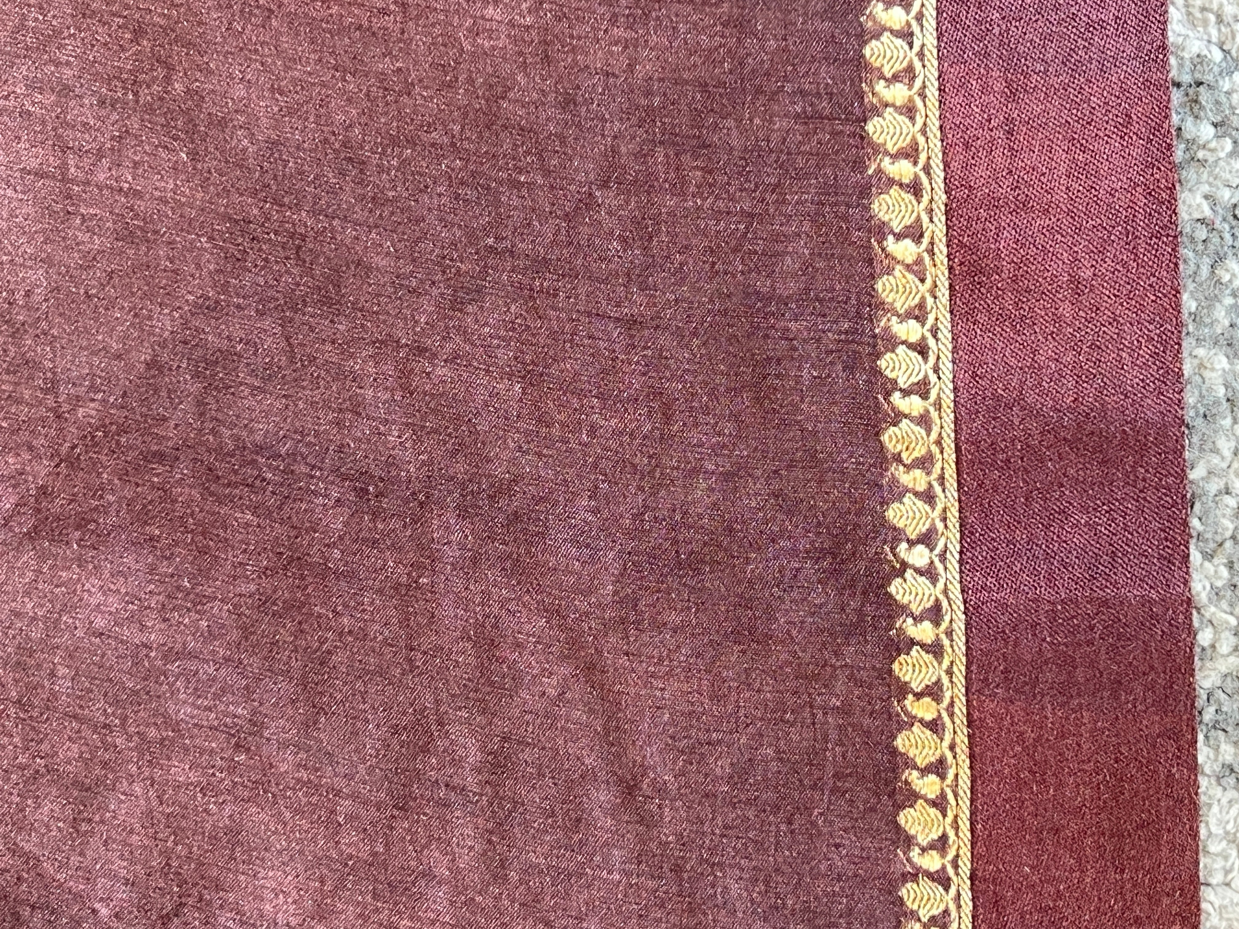 Floral Print With Kantha Highlighted Muga Tussar Saree | KSD244