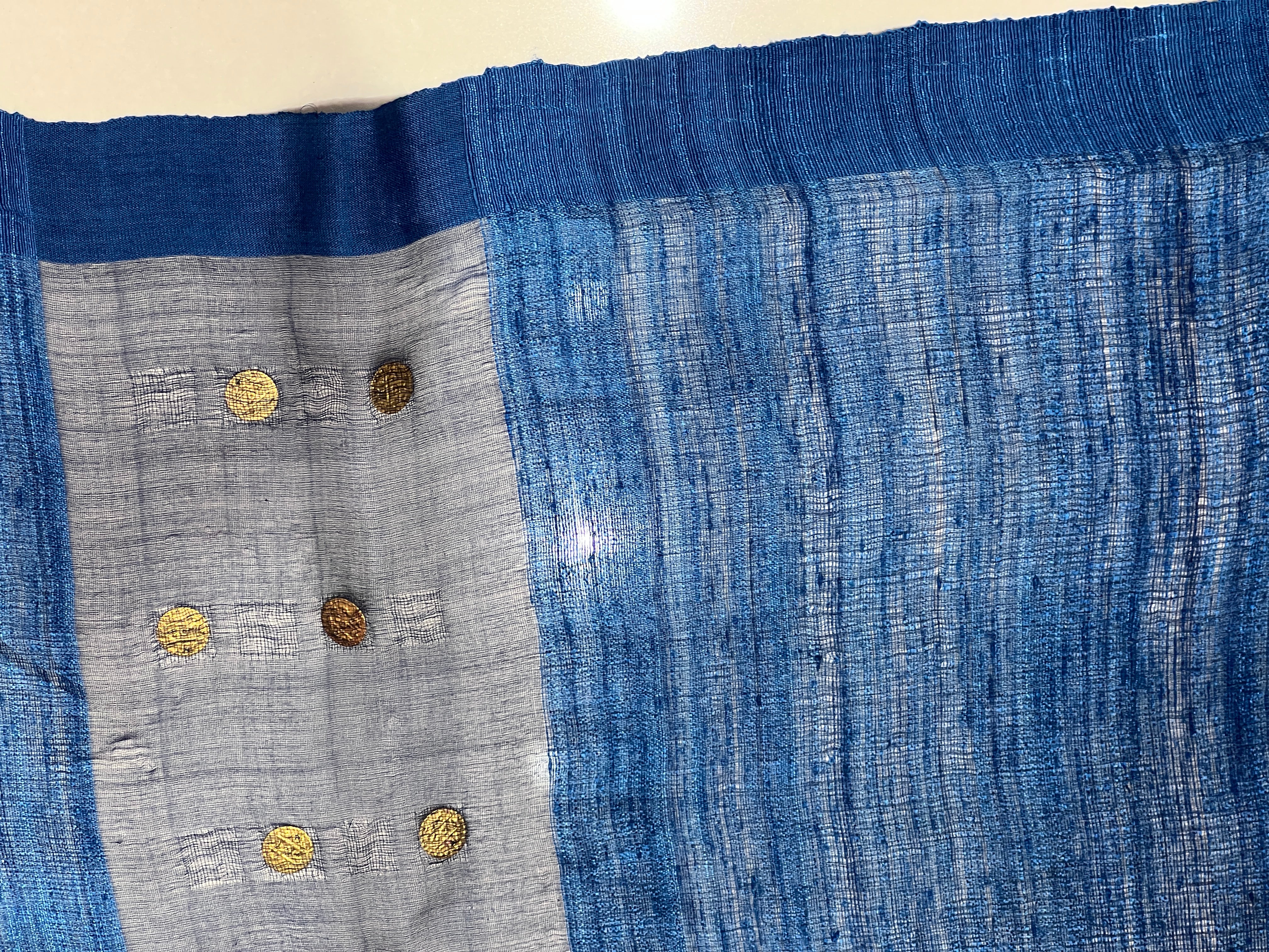 Coin Weaving Matka Silk Saree | RGD630