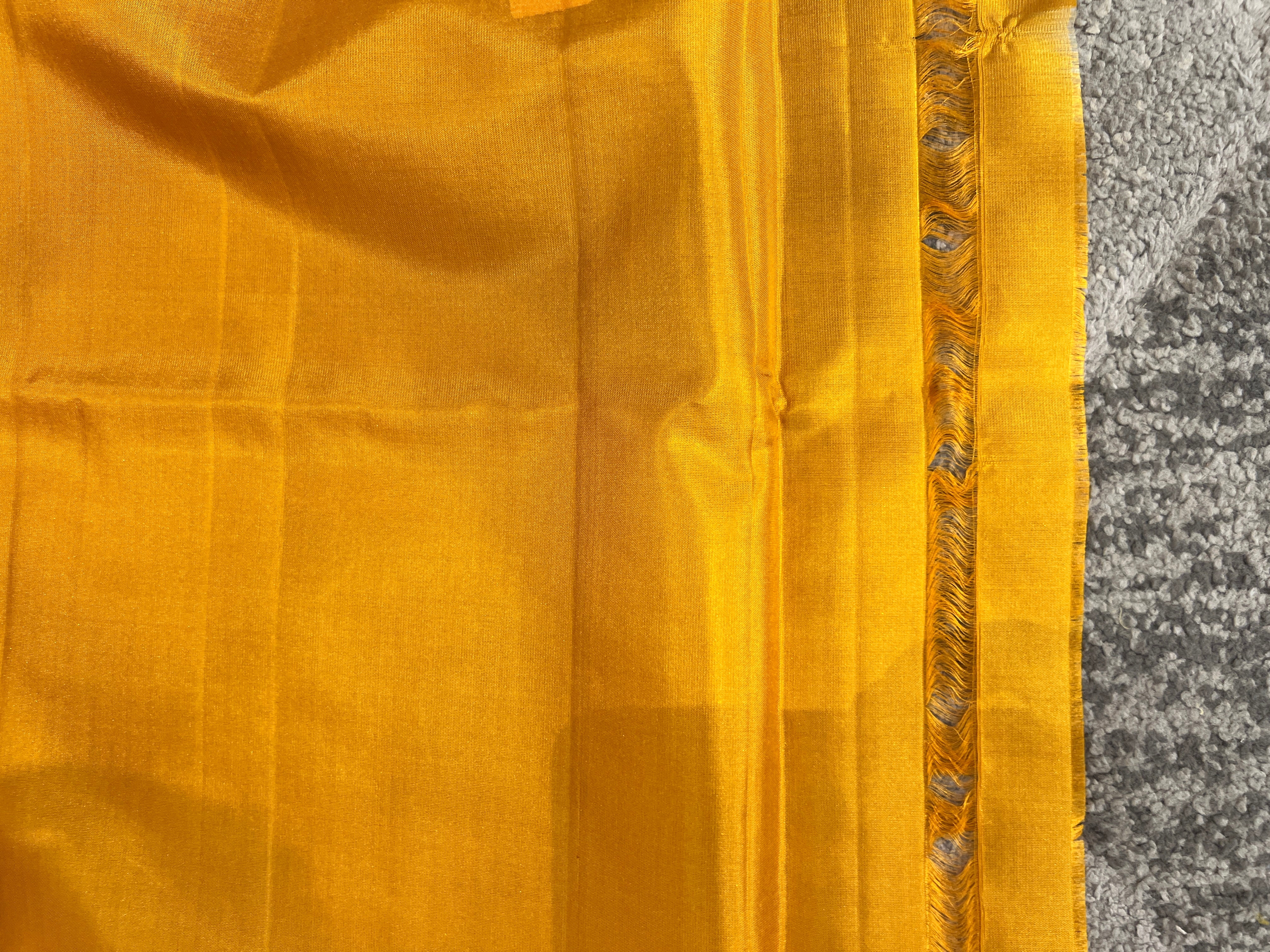 Copper & Silver Zari Woven Soft Silk Saree | TT235