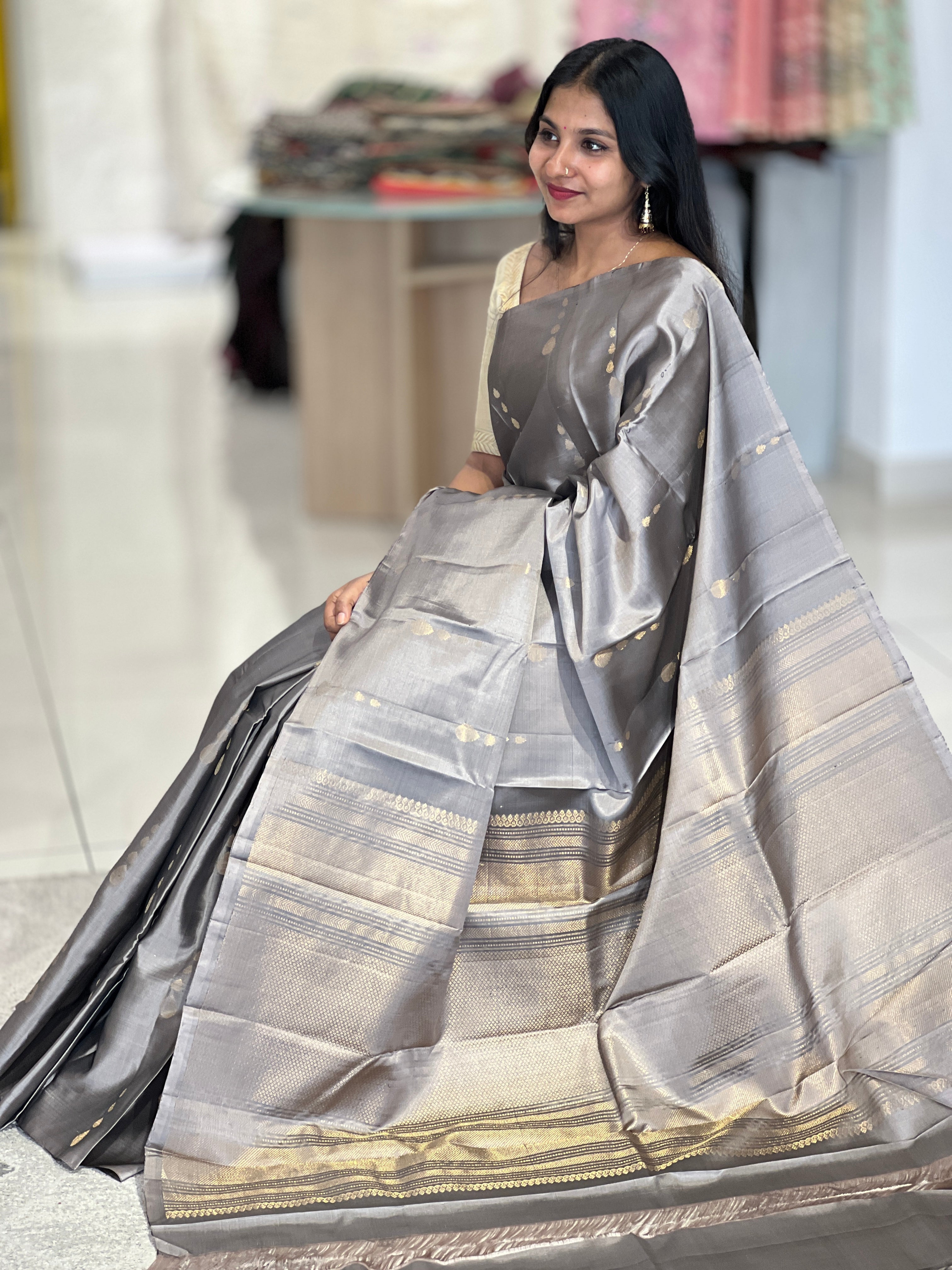 Zari Woven Soft Silk Saree | TT248