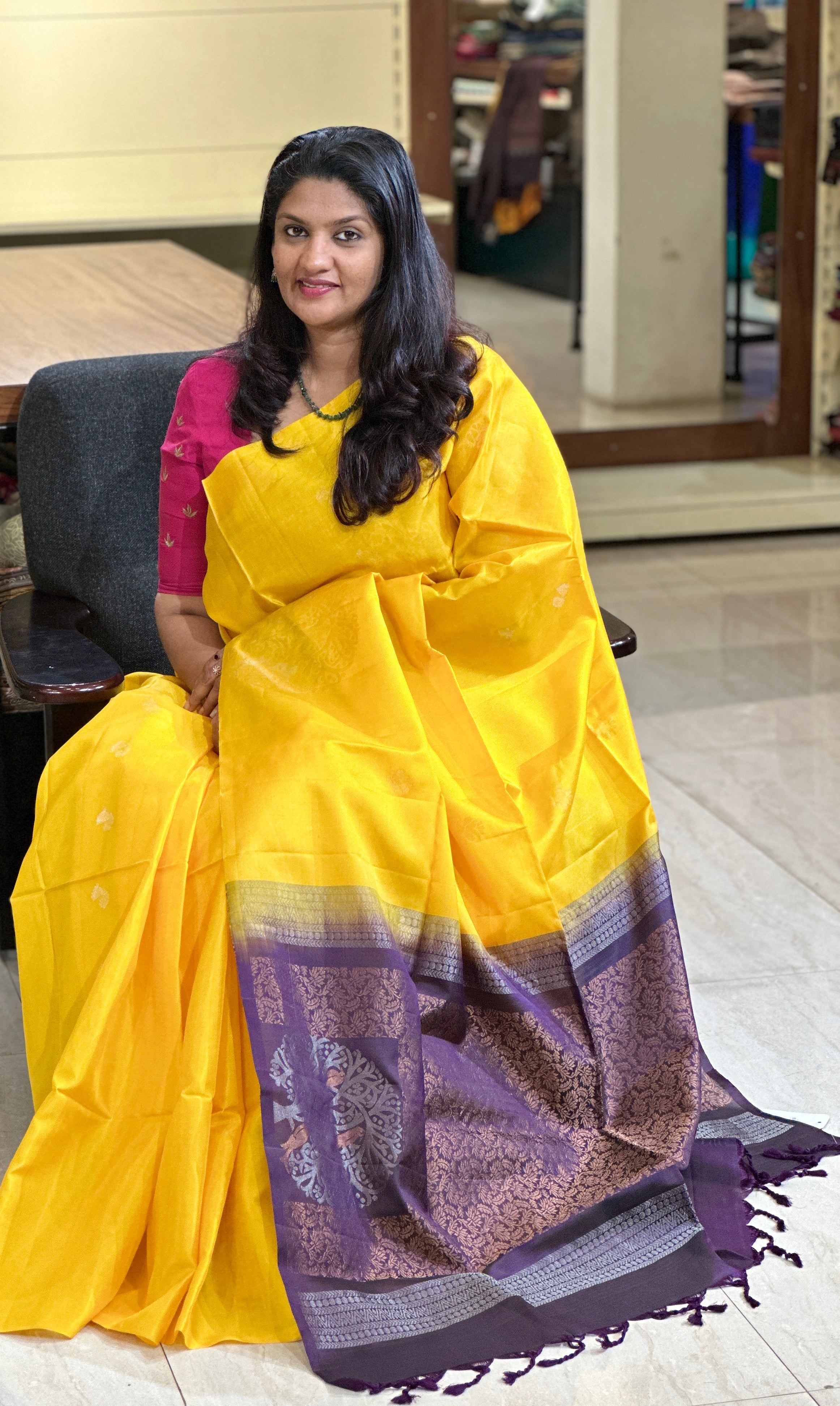 Zari Woven Soft Silk Saree | PRS219