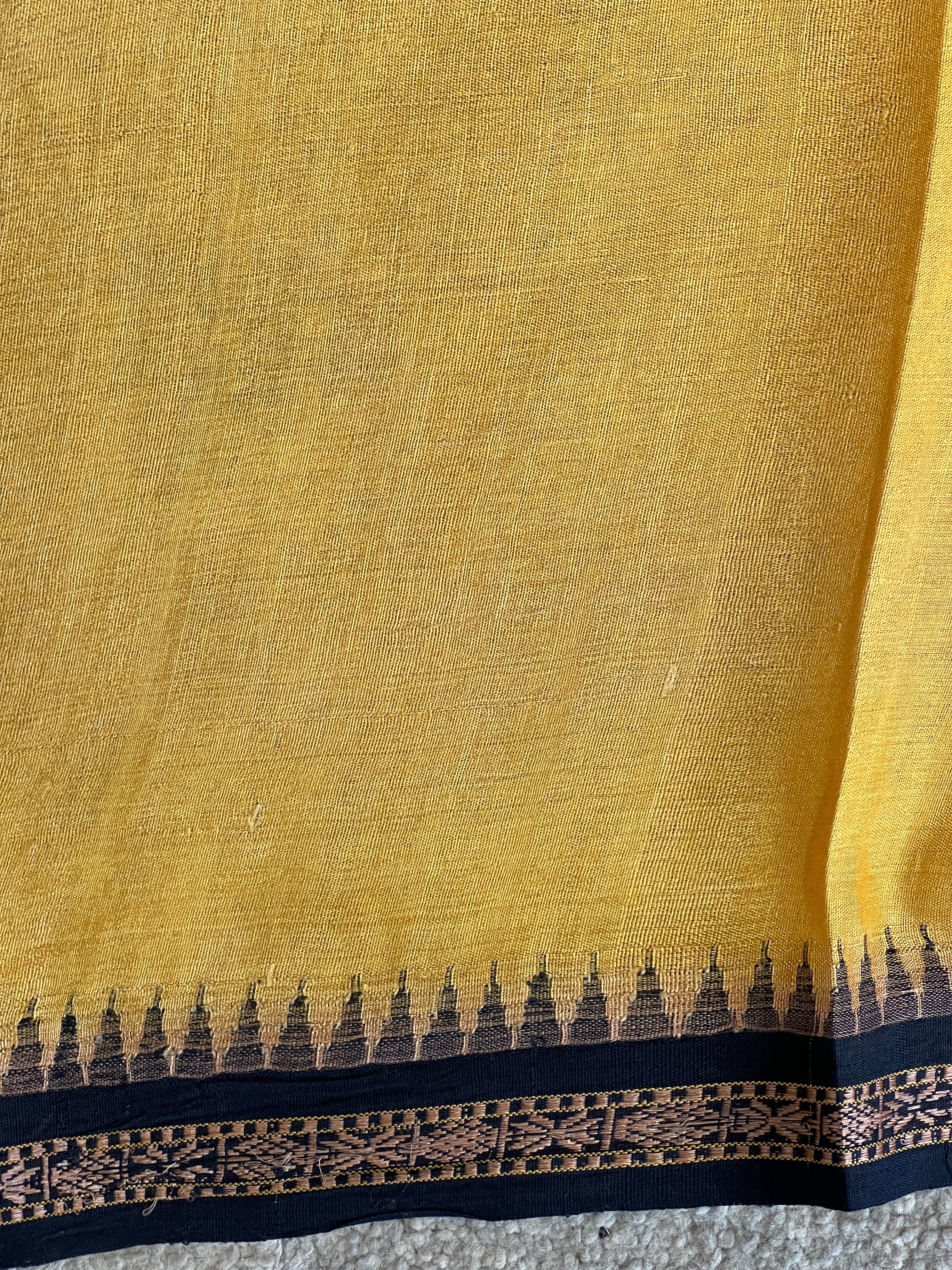 Floral Printed Desi Tussar Saree | UVS127
