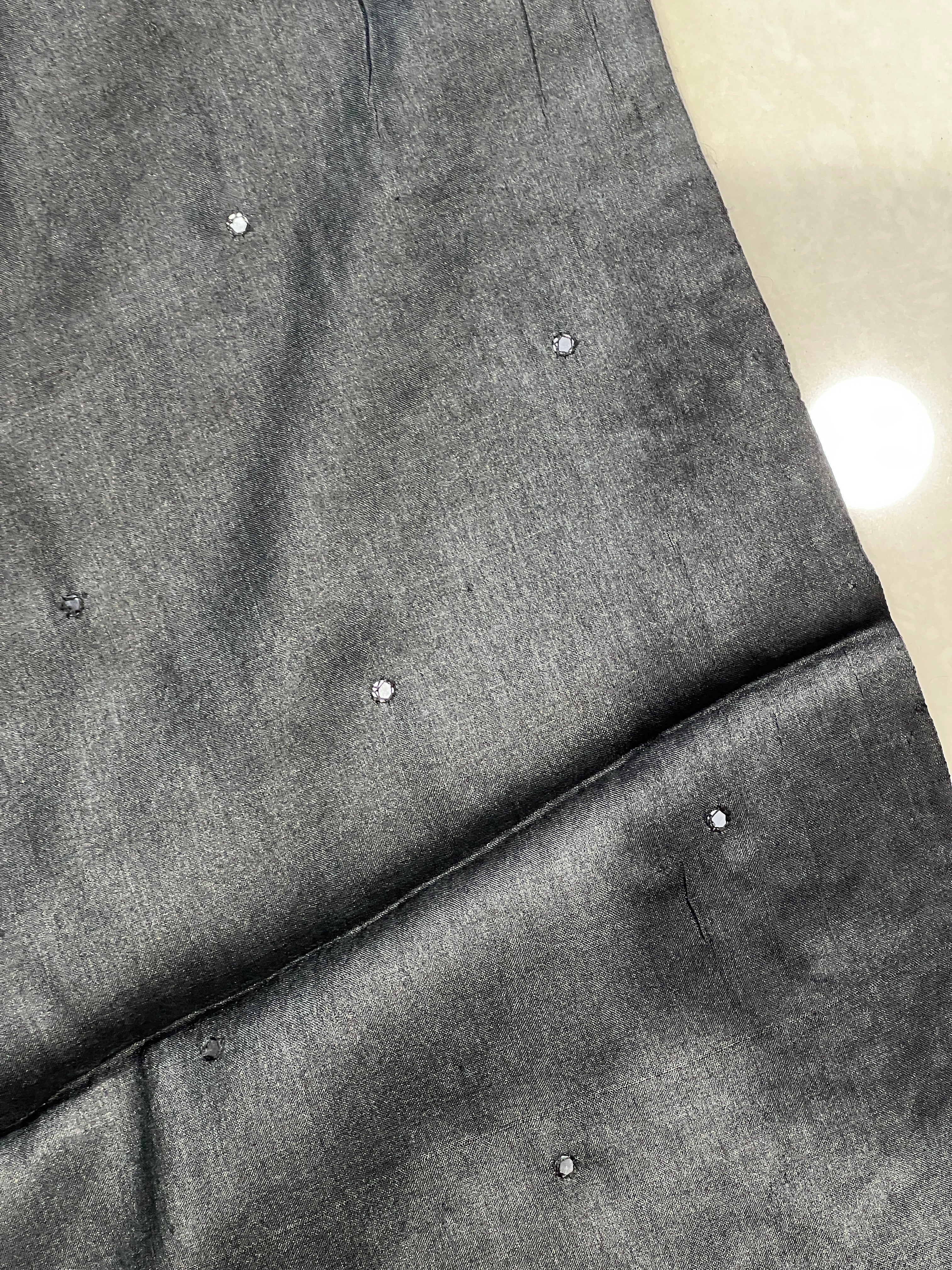 Cut Work Embroidered Pattern Pure Tussar Saree | RGD686