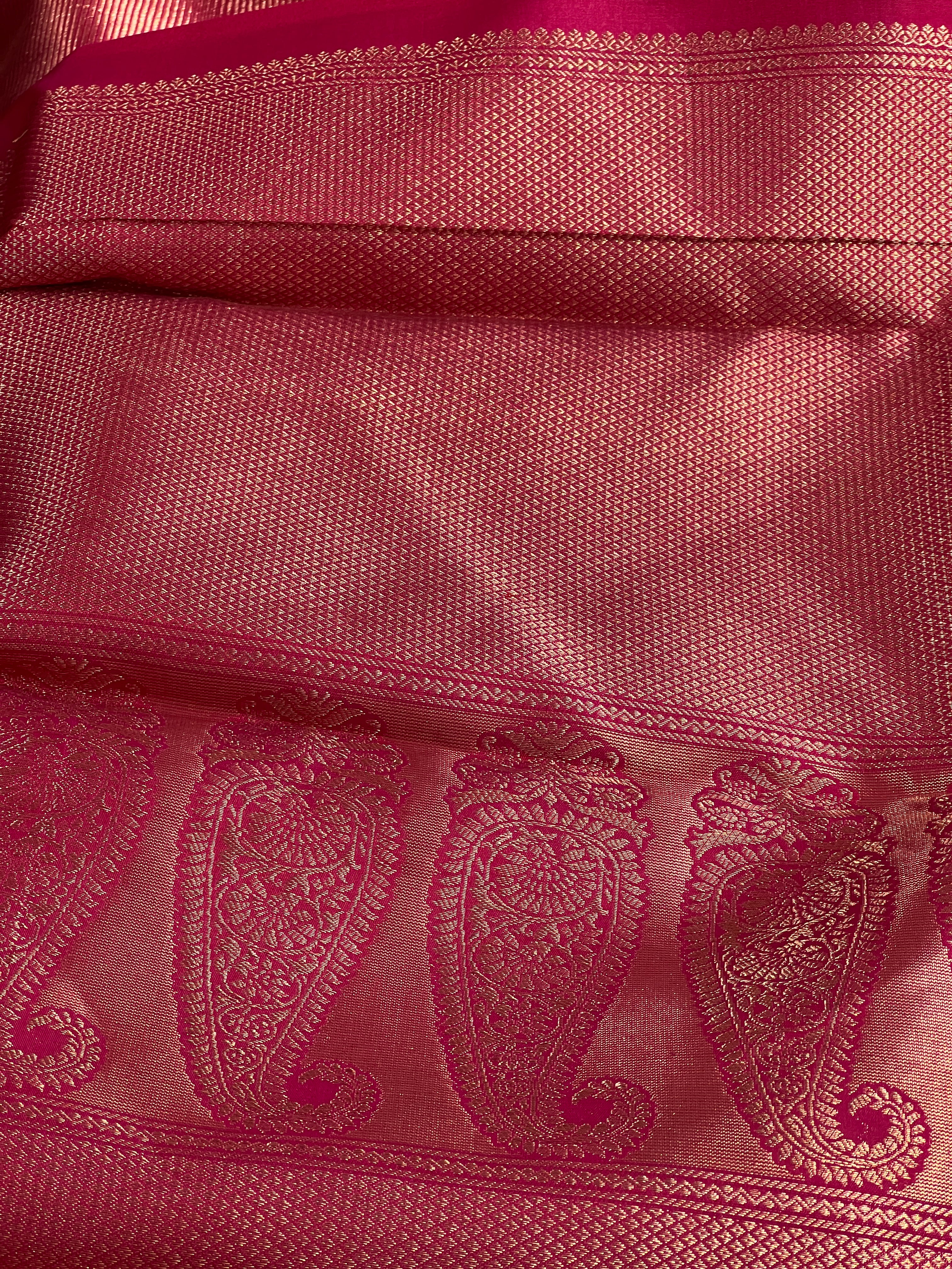 Zari Woven Handloom Kanchipuram Saree | HH124