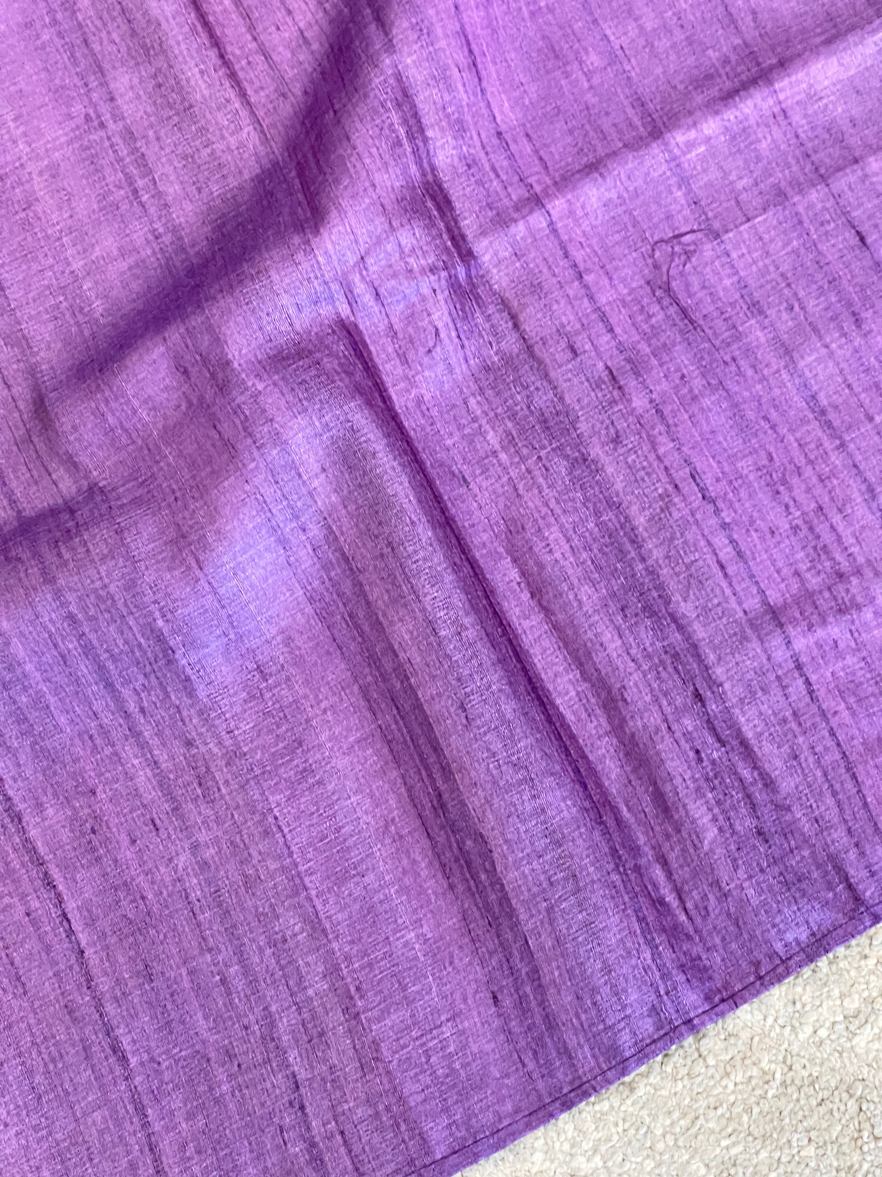 Computerized Embroidered Desi Tussar Saree | SBP674