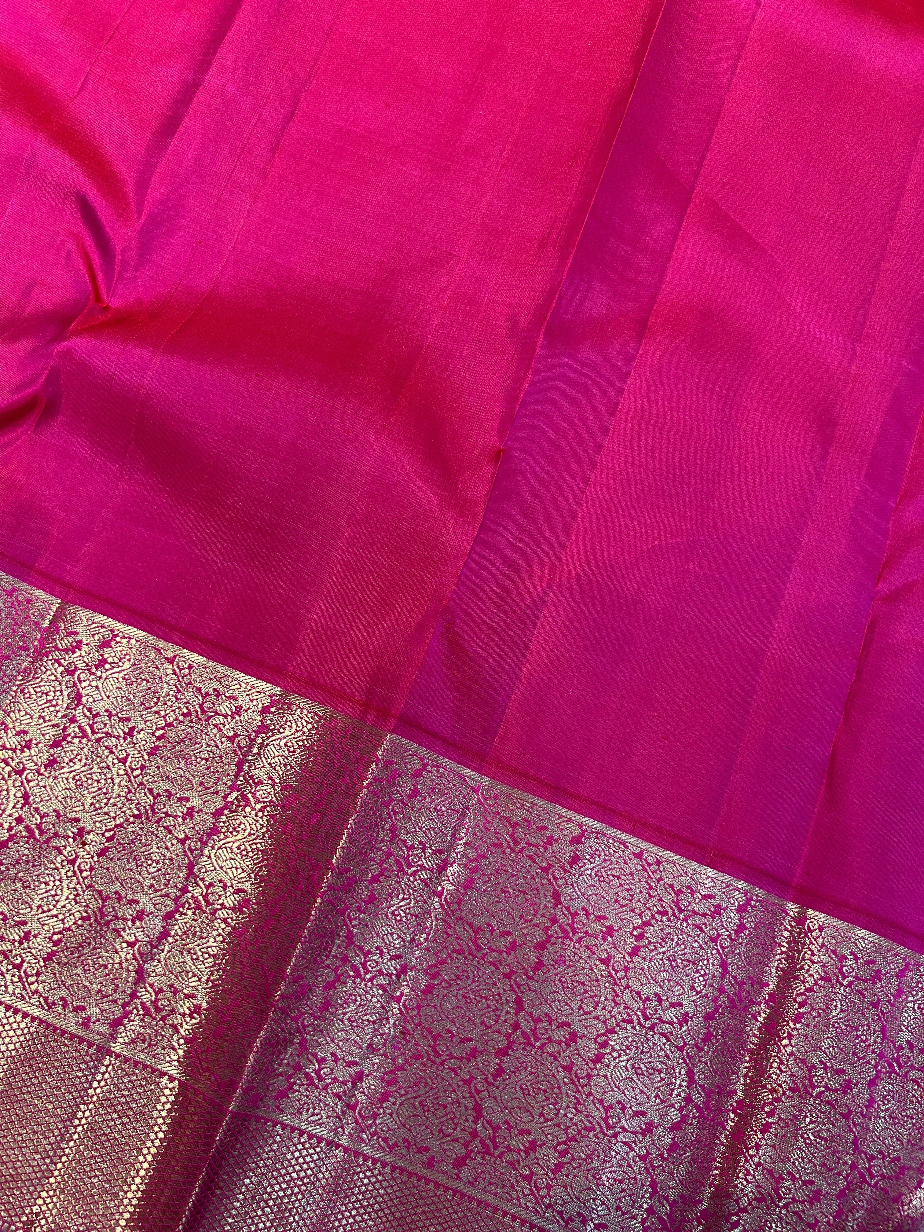 Green Color Kanchipuram Saree | AK136