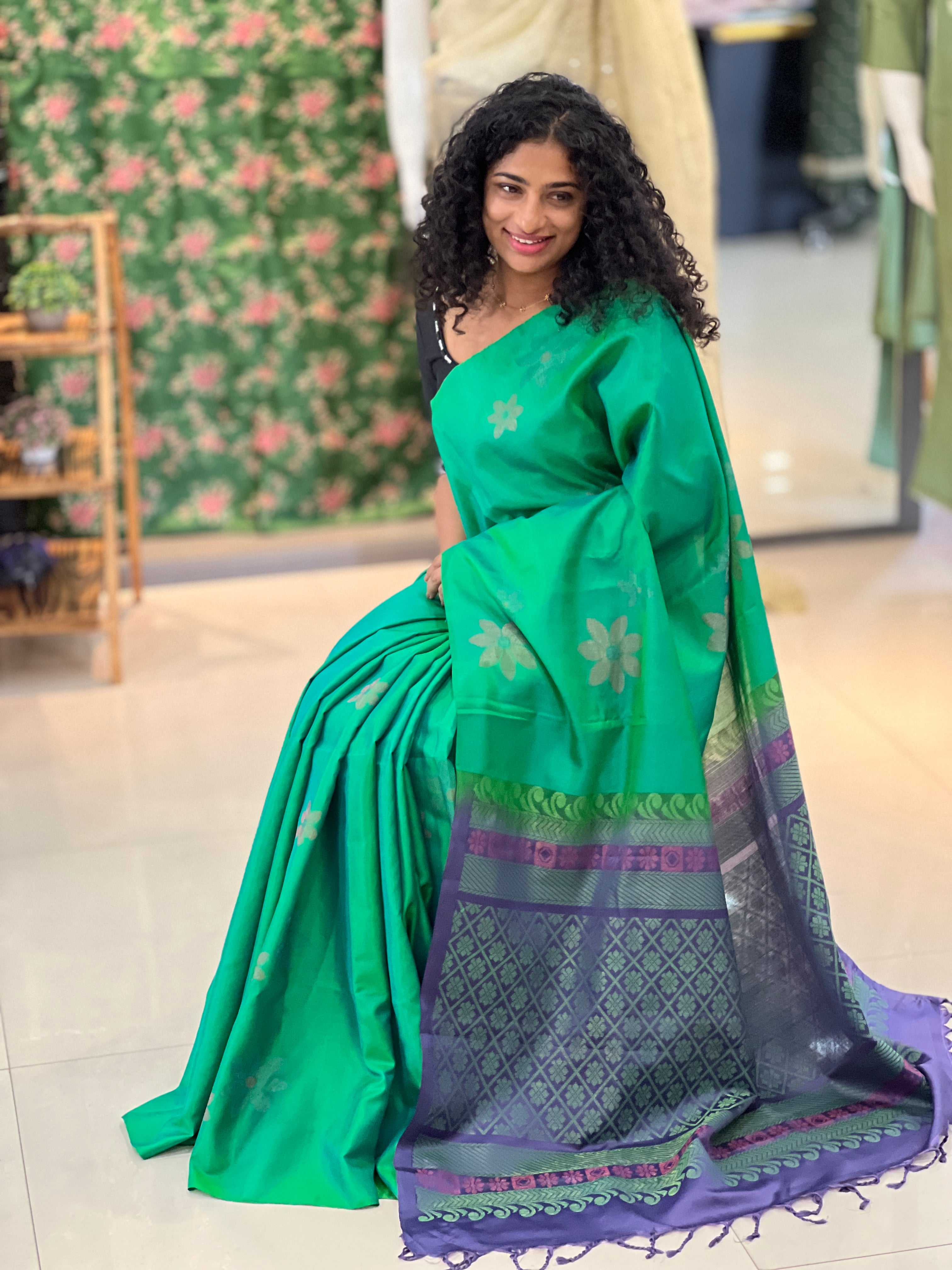 Kanchipuram Soft silk Saree | AH685