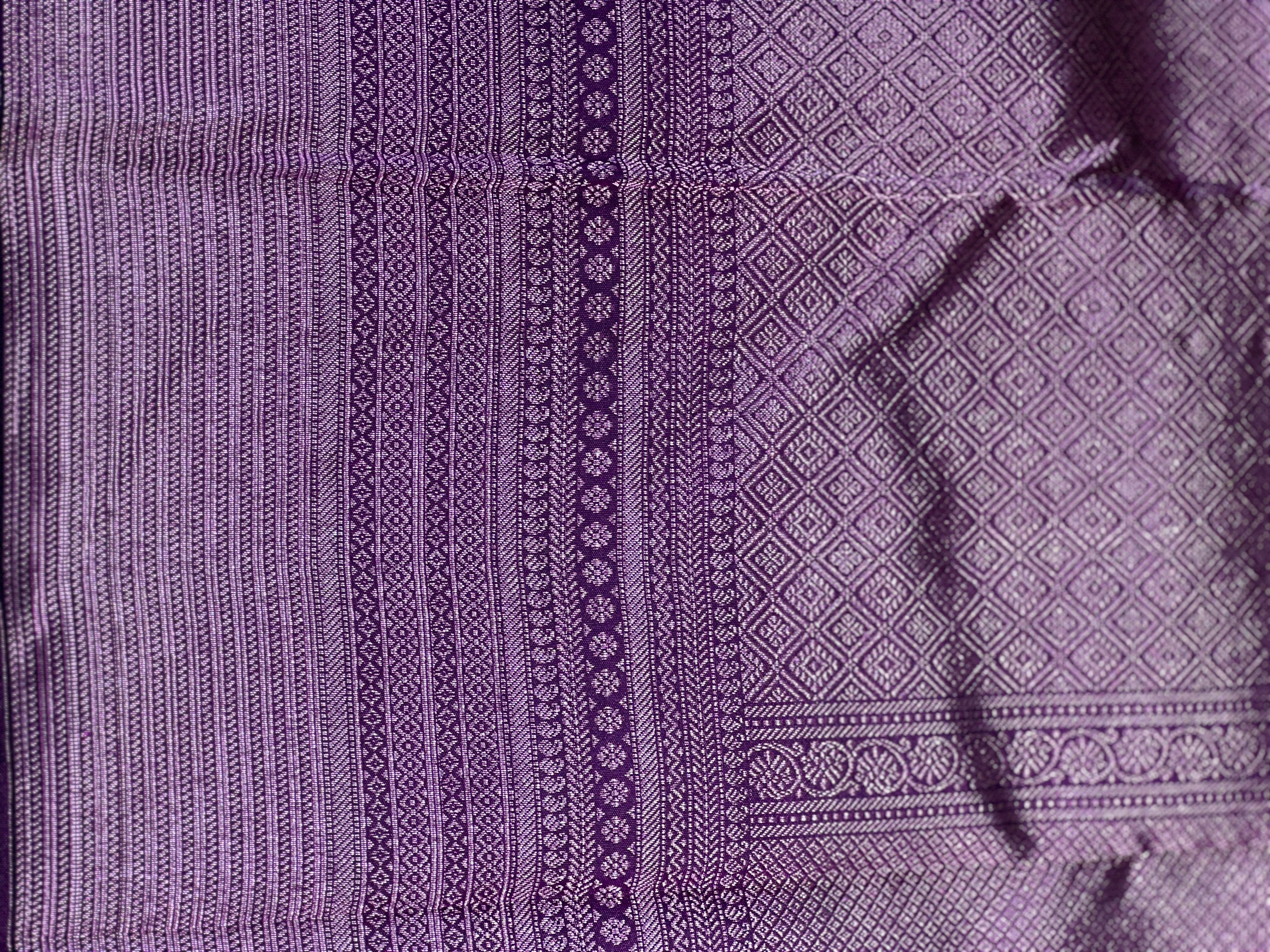 Pink Zari Woven Handloom Kanchipuram Saree | SME151