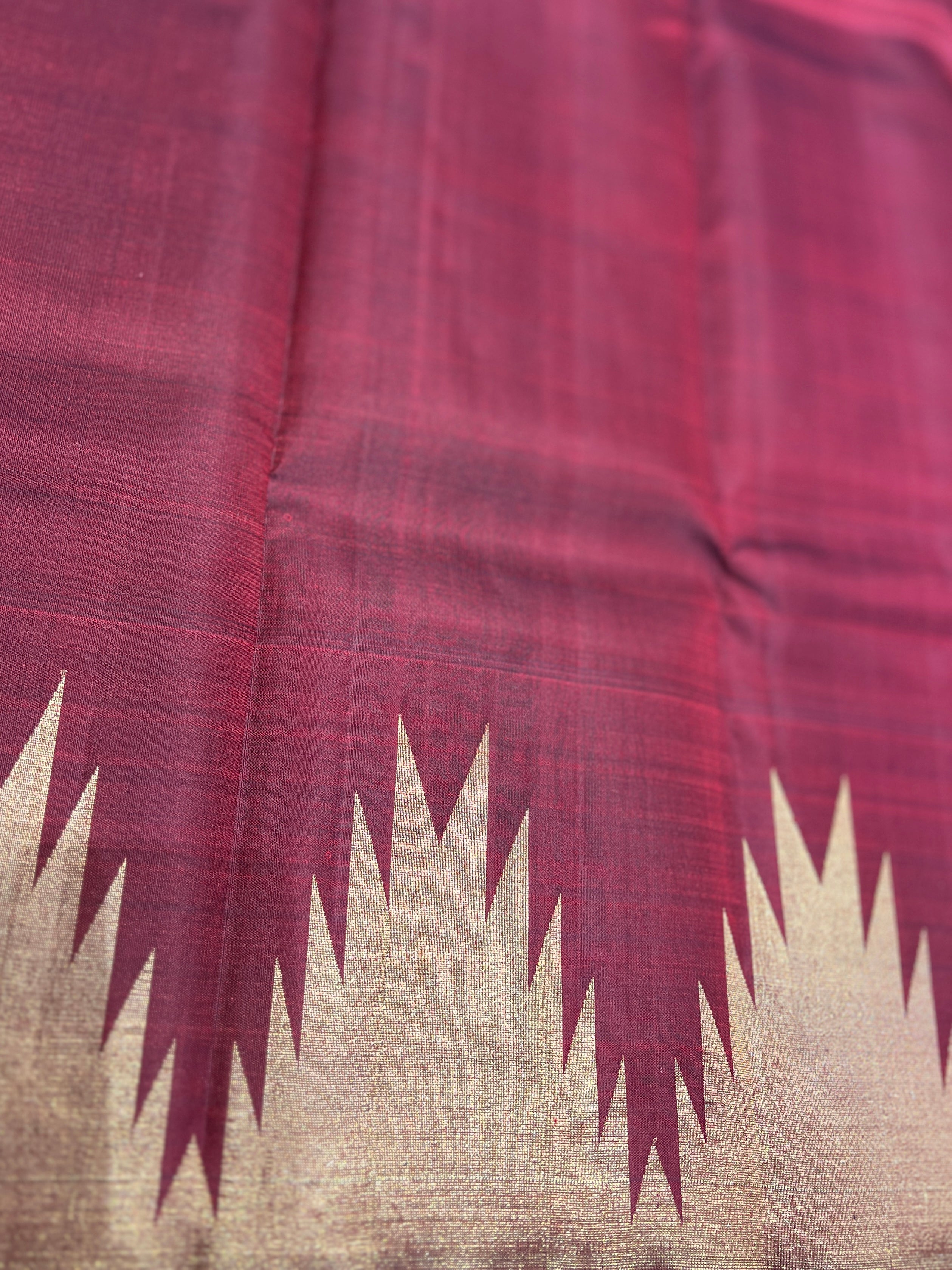 Traditional Hand Woven Kanchipuram Saree | OM255