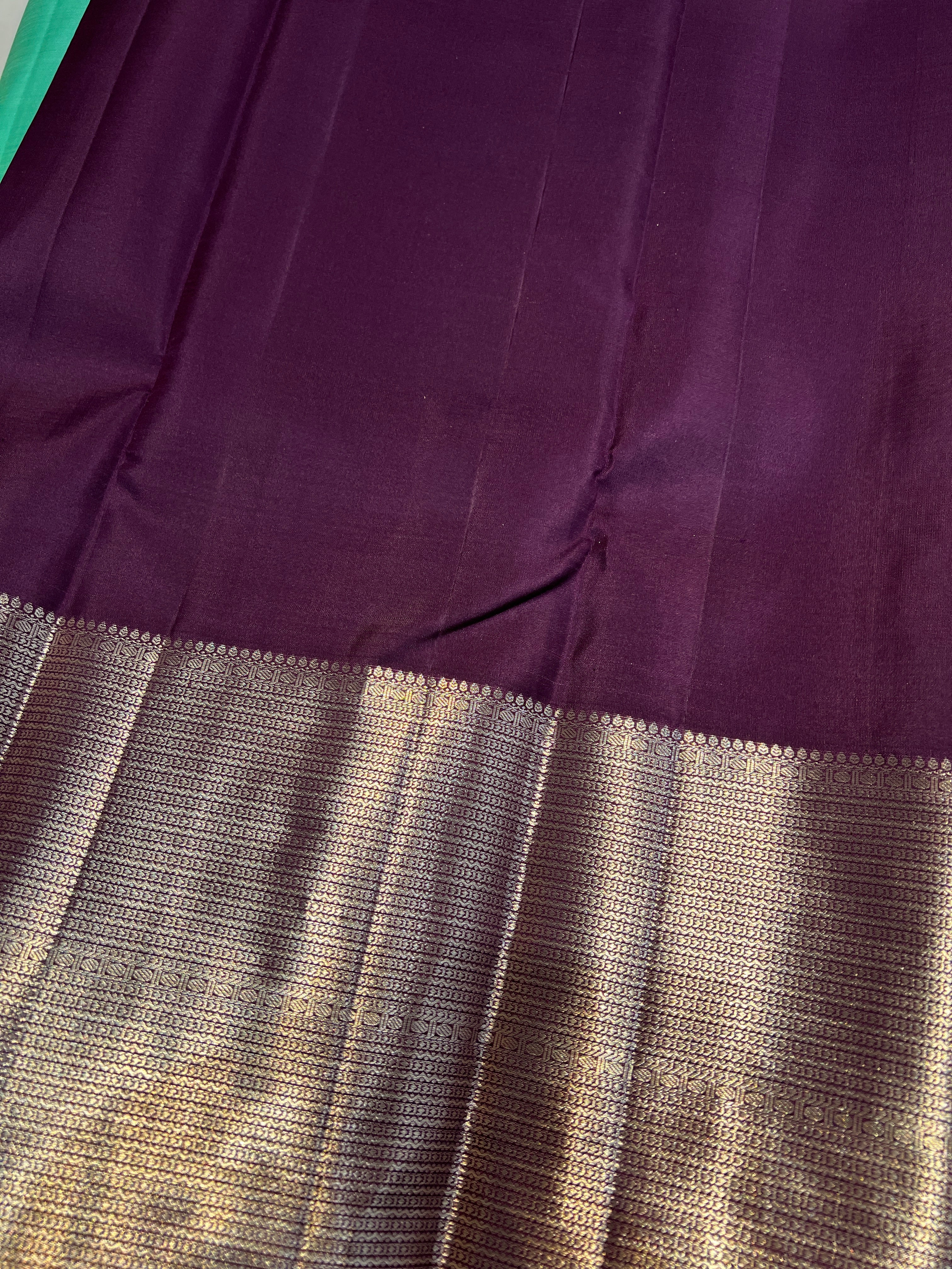 Square Patterned Kanchipuram Saree | OM254