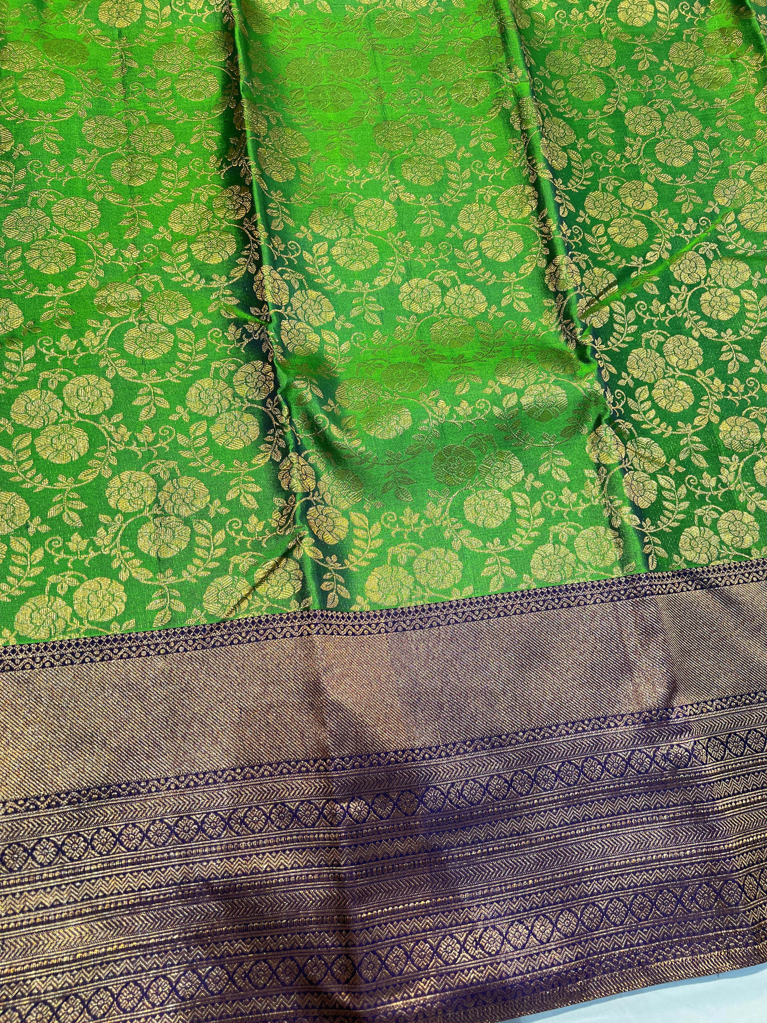Floral Pattern Kanchipuram Saree | OM245