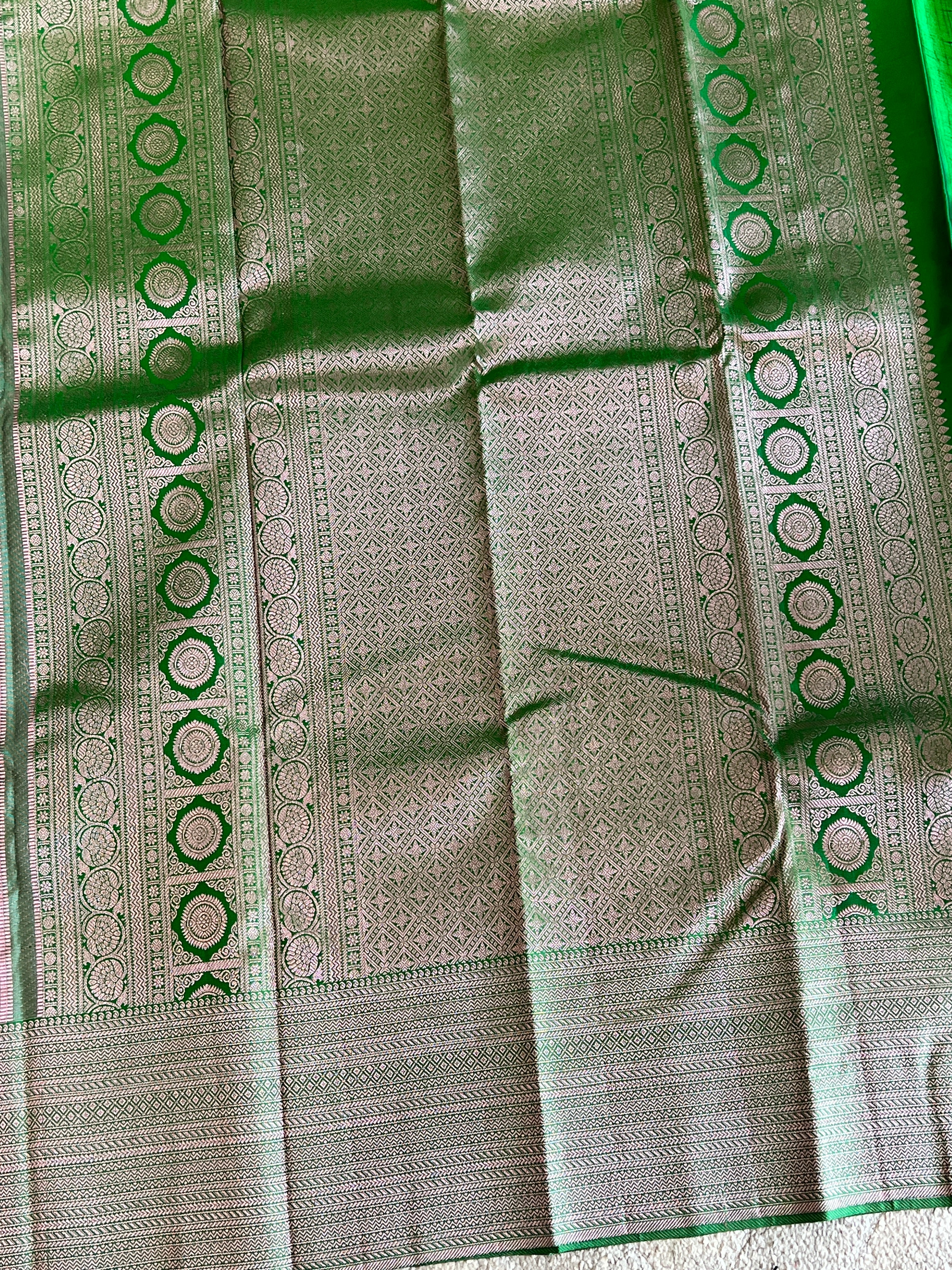 Floral Design Kanchipuram Saree | OM246