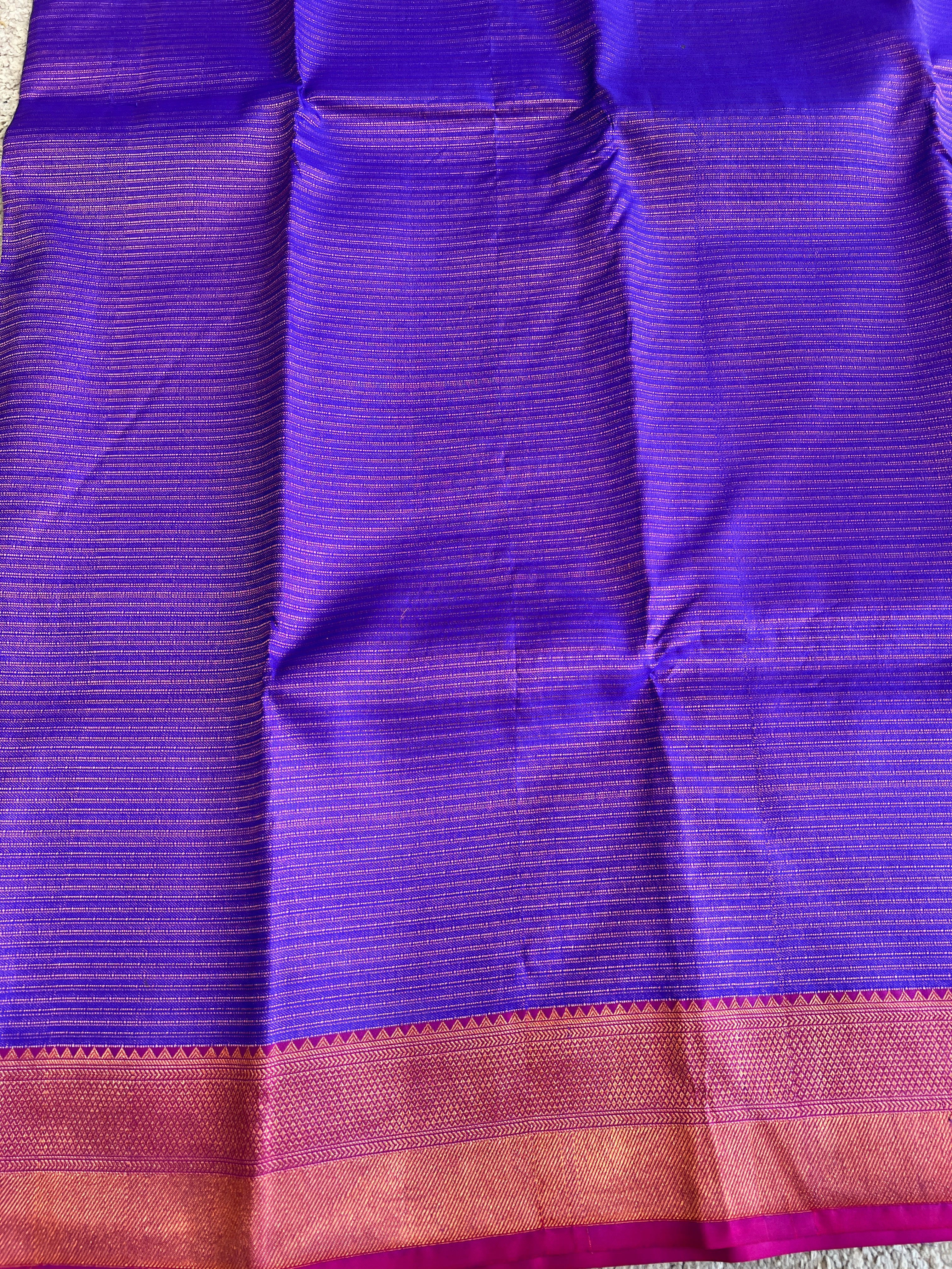 Geometrical Pattern Kanchipuram Saree | OM241
