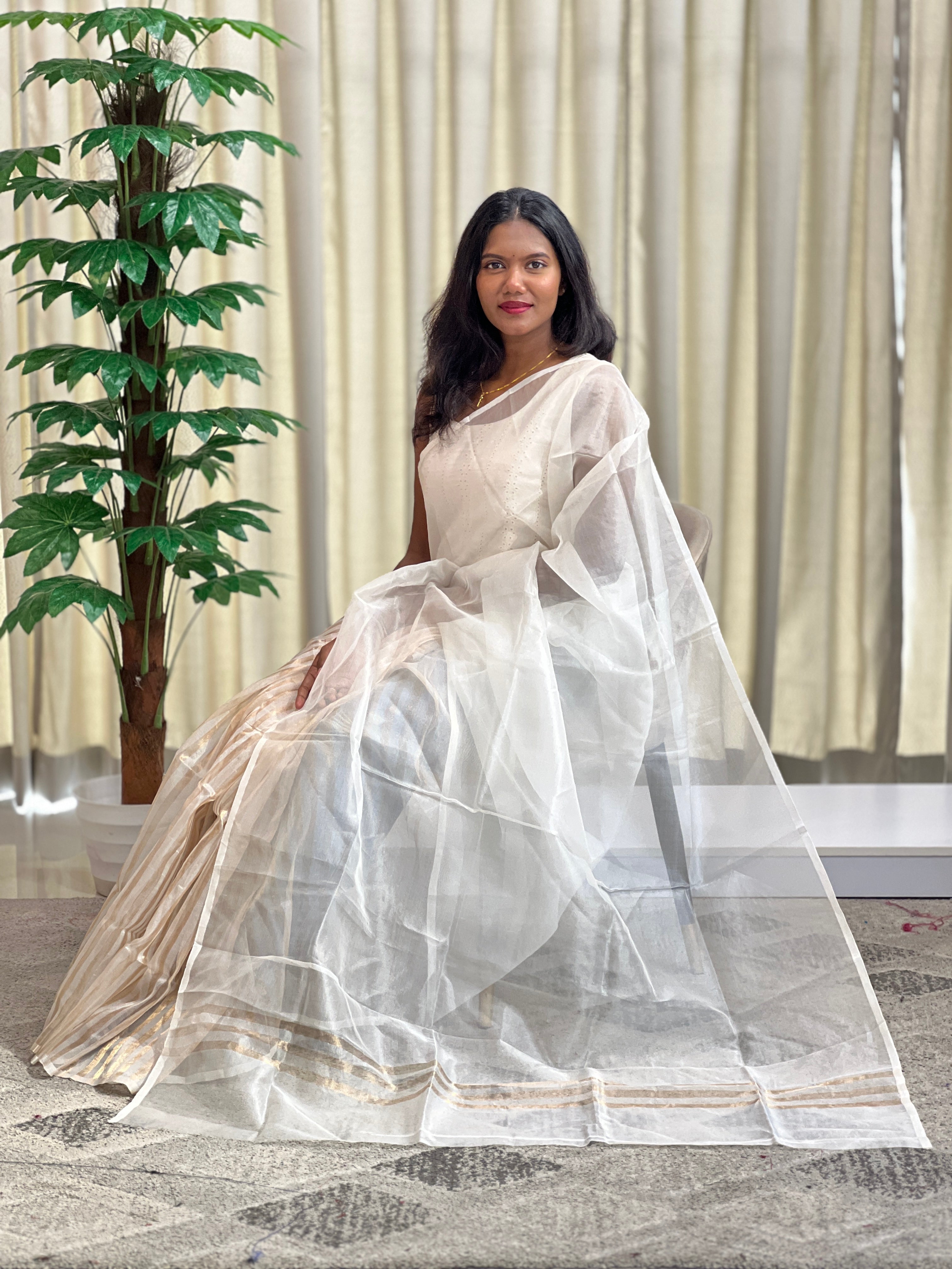 a line dress from saree Discover 17 Saree dress and old saree kurti design ideas