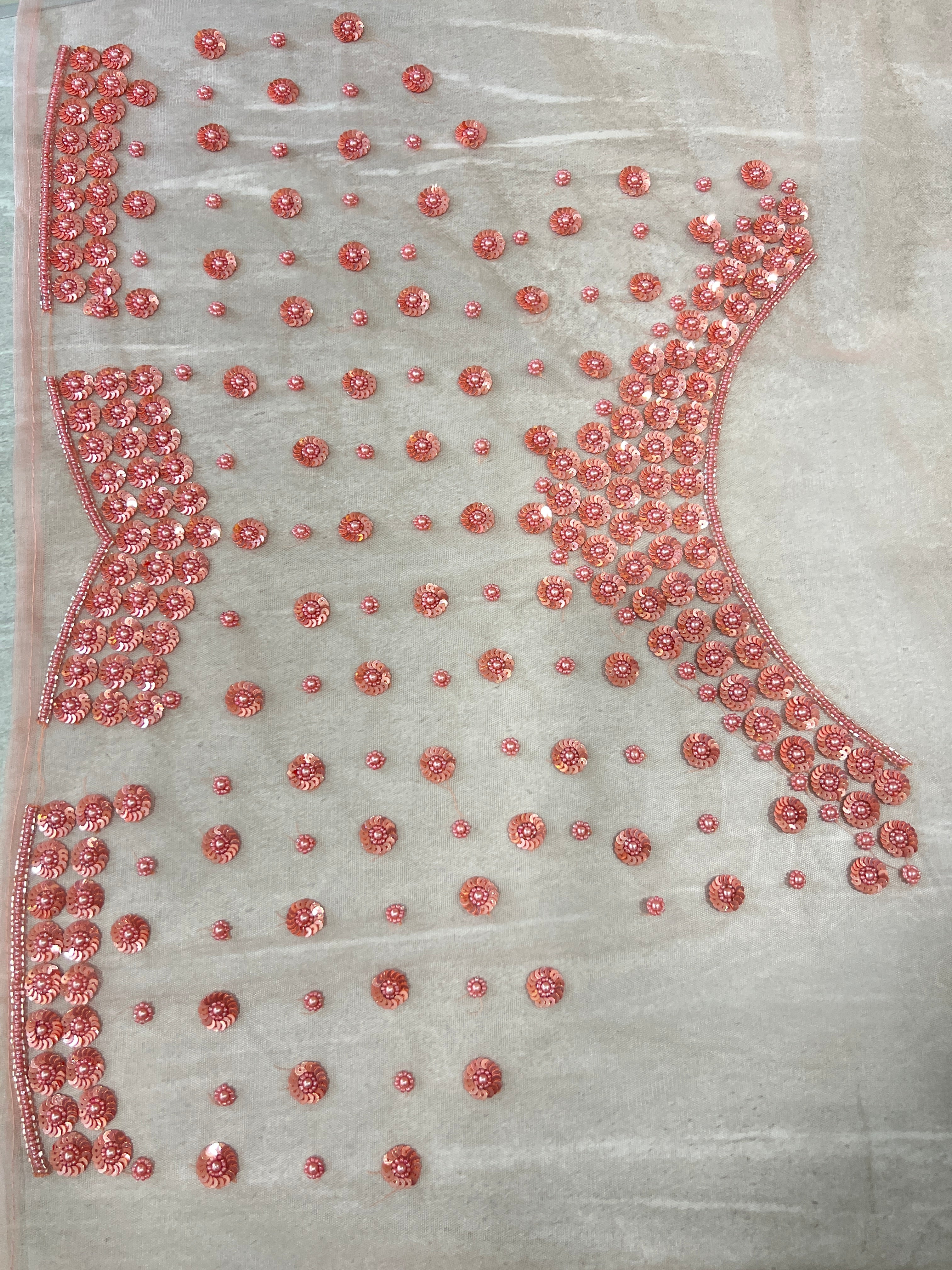 Party Wear Net Saree |  SBP847