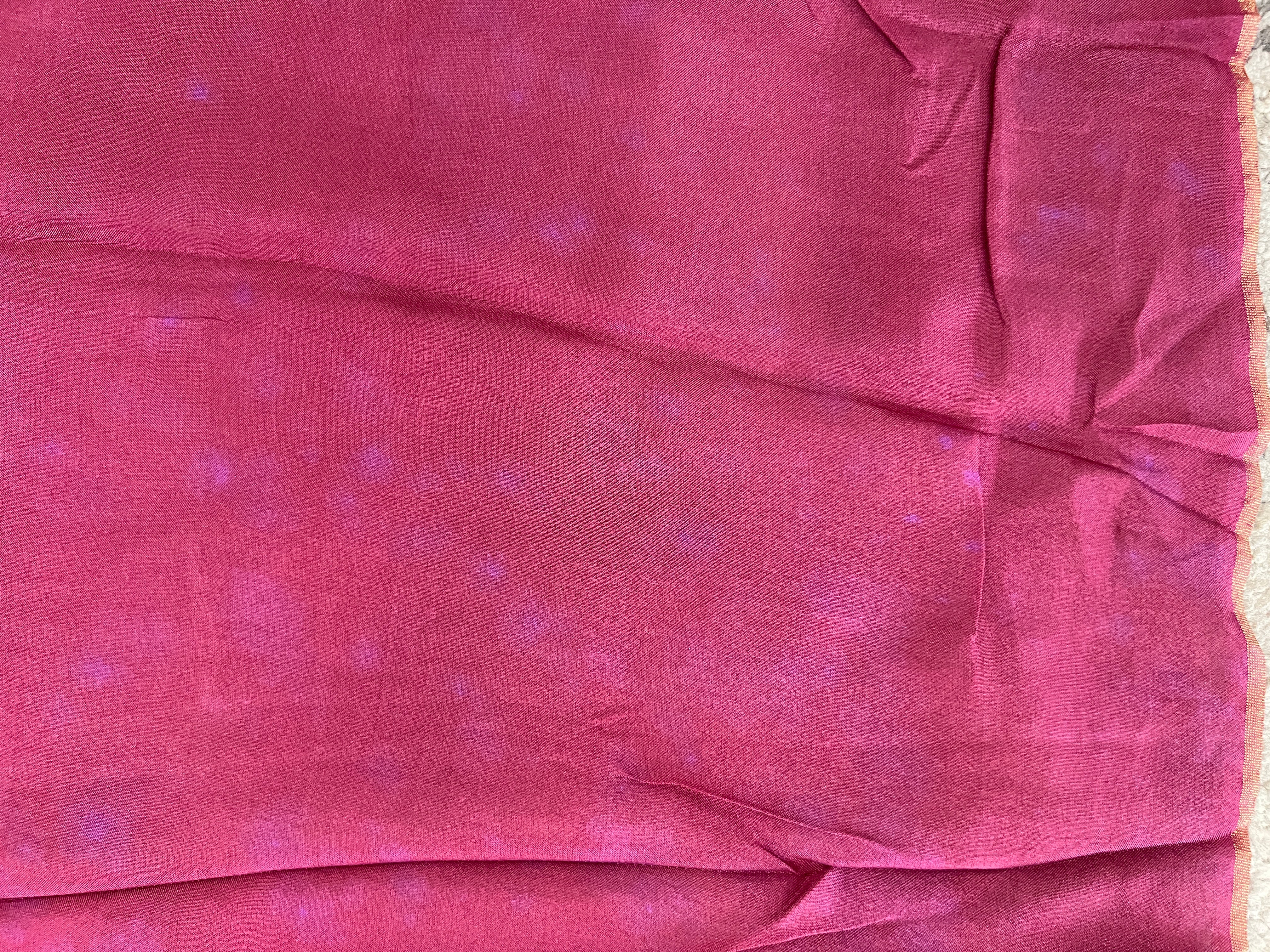 Zari Buta Detailed Blended Silk Saree | PDS124