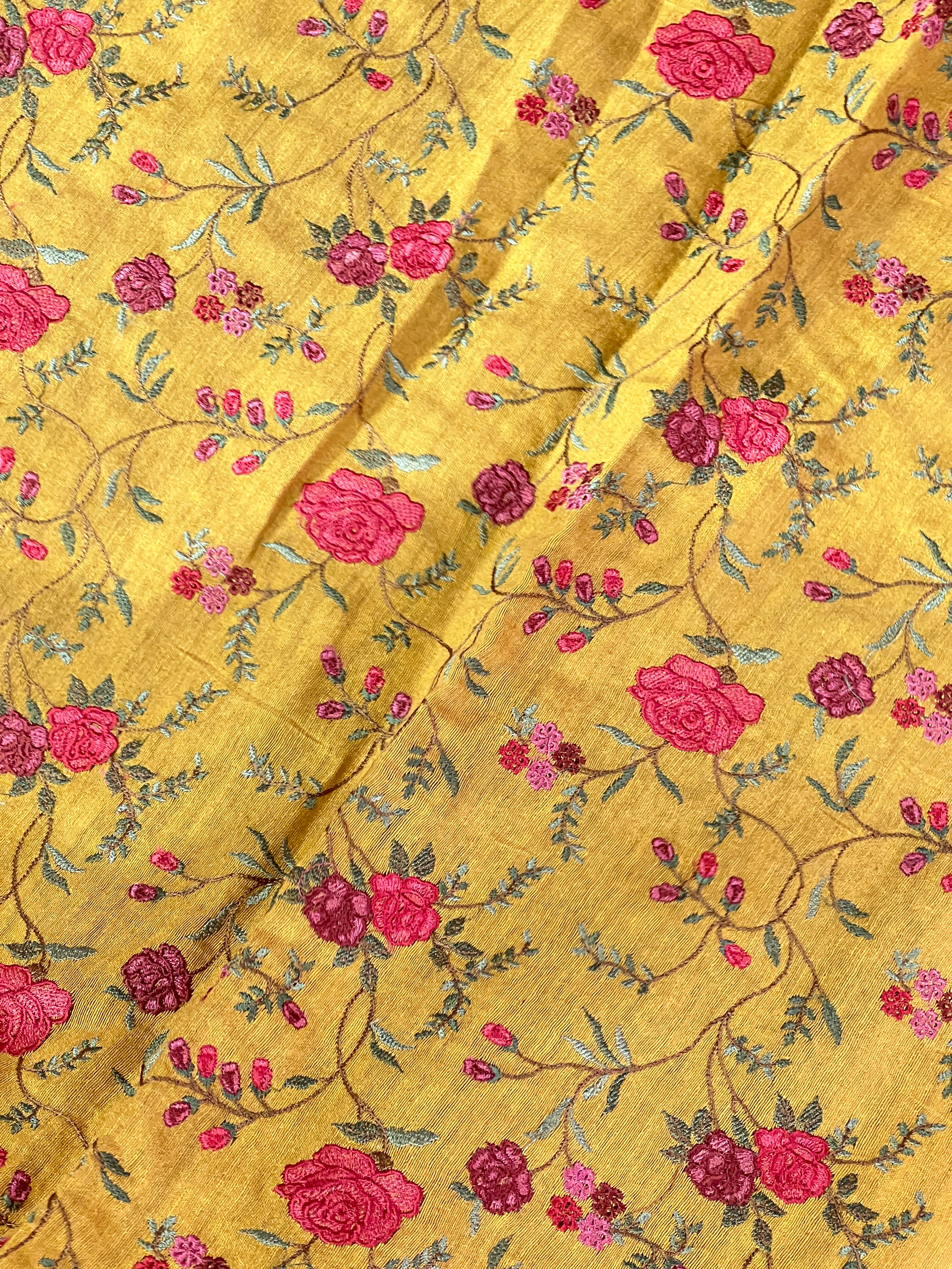 Kesiya Weaved Handloom Desi Tussar Saree | RGD657