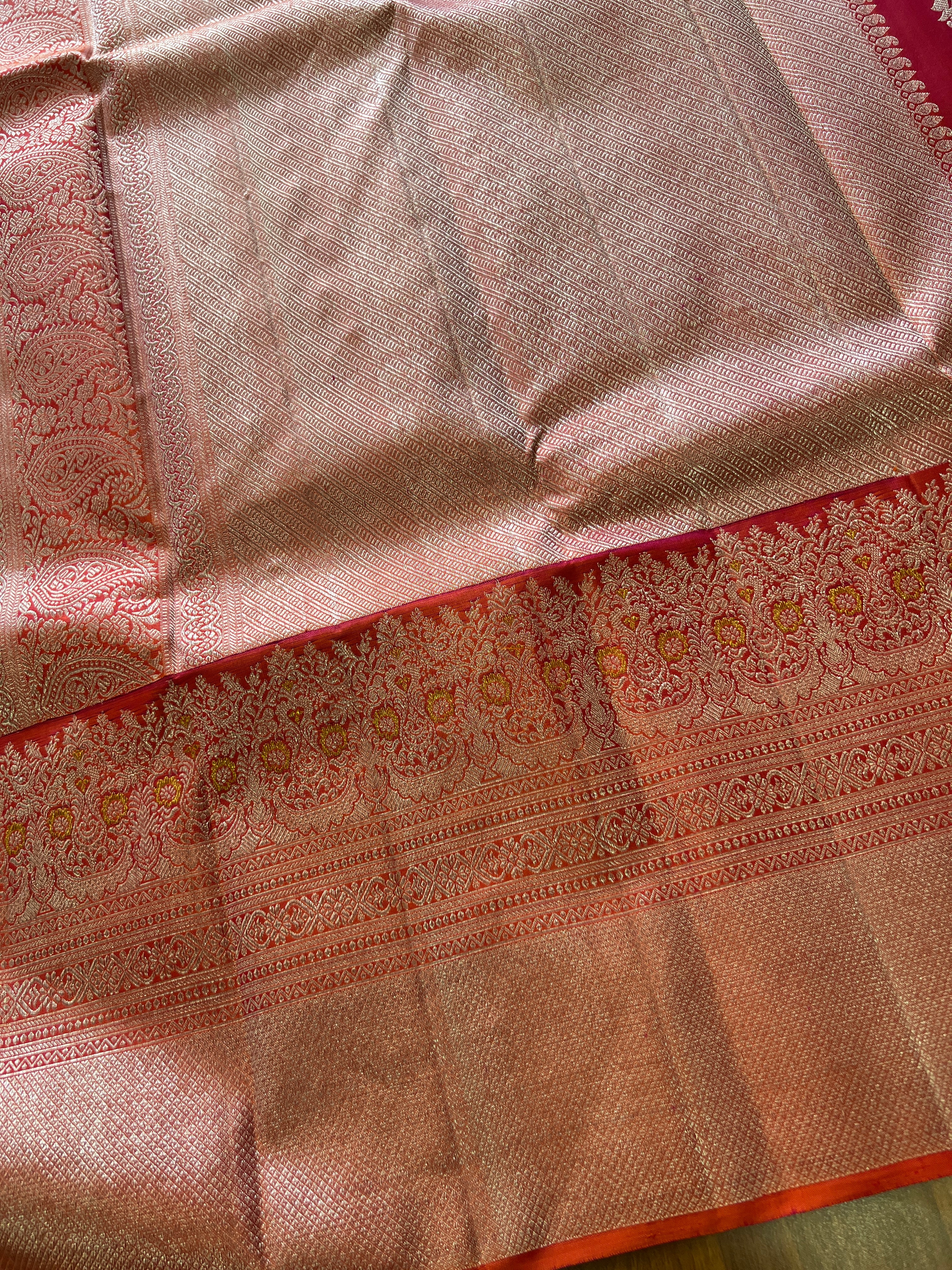 Red Color Traditional Kanchipuram Saree | AK131