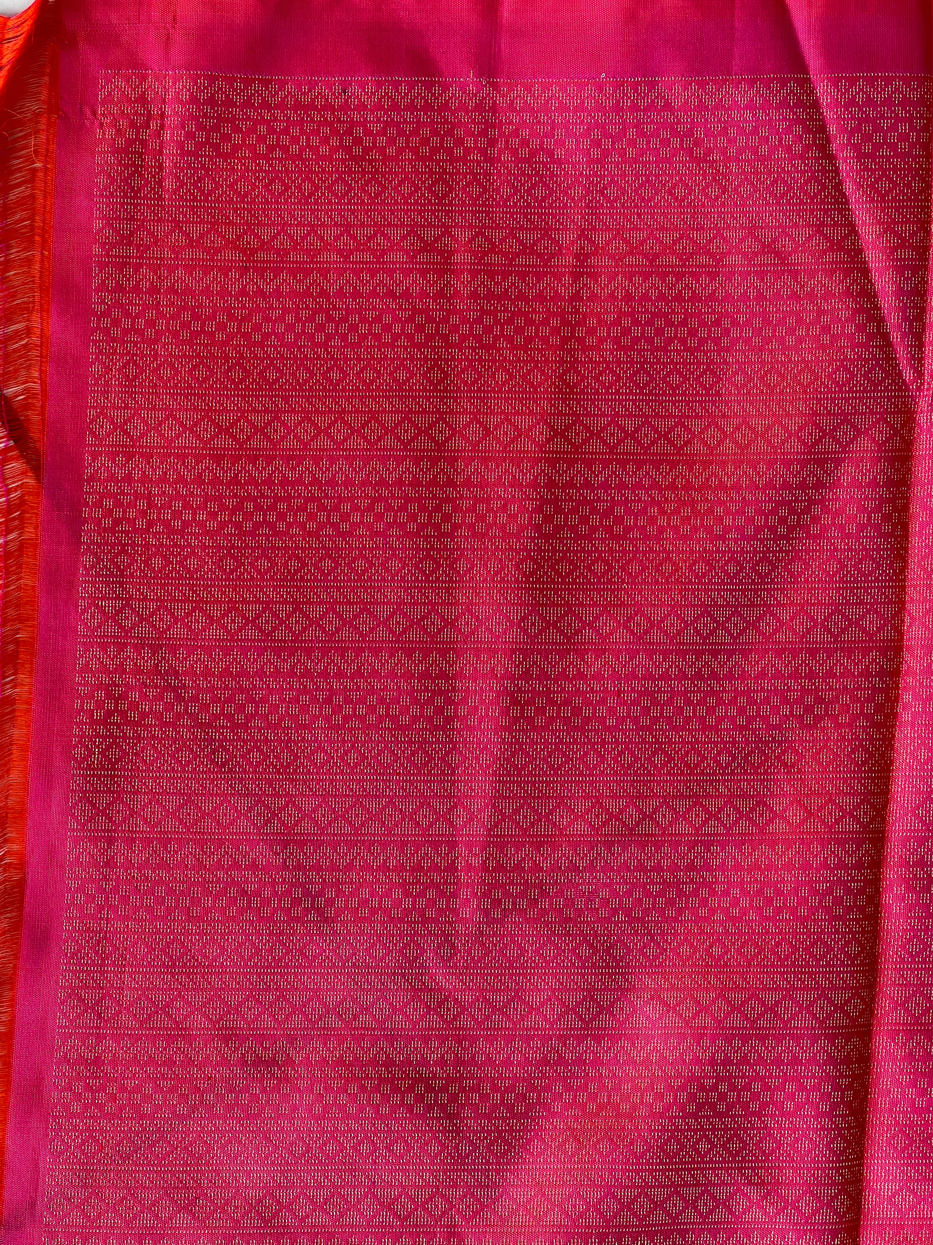 Zari Woven Traditional Patterned Soft Silk Saree | AH682