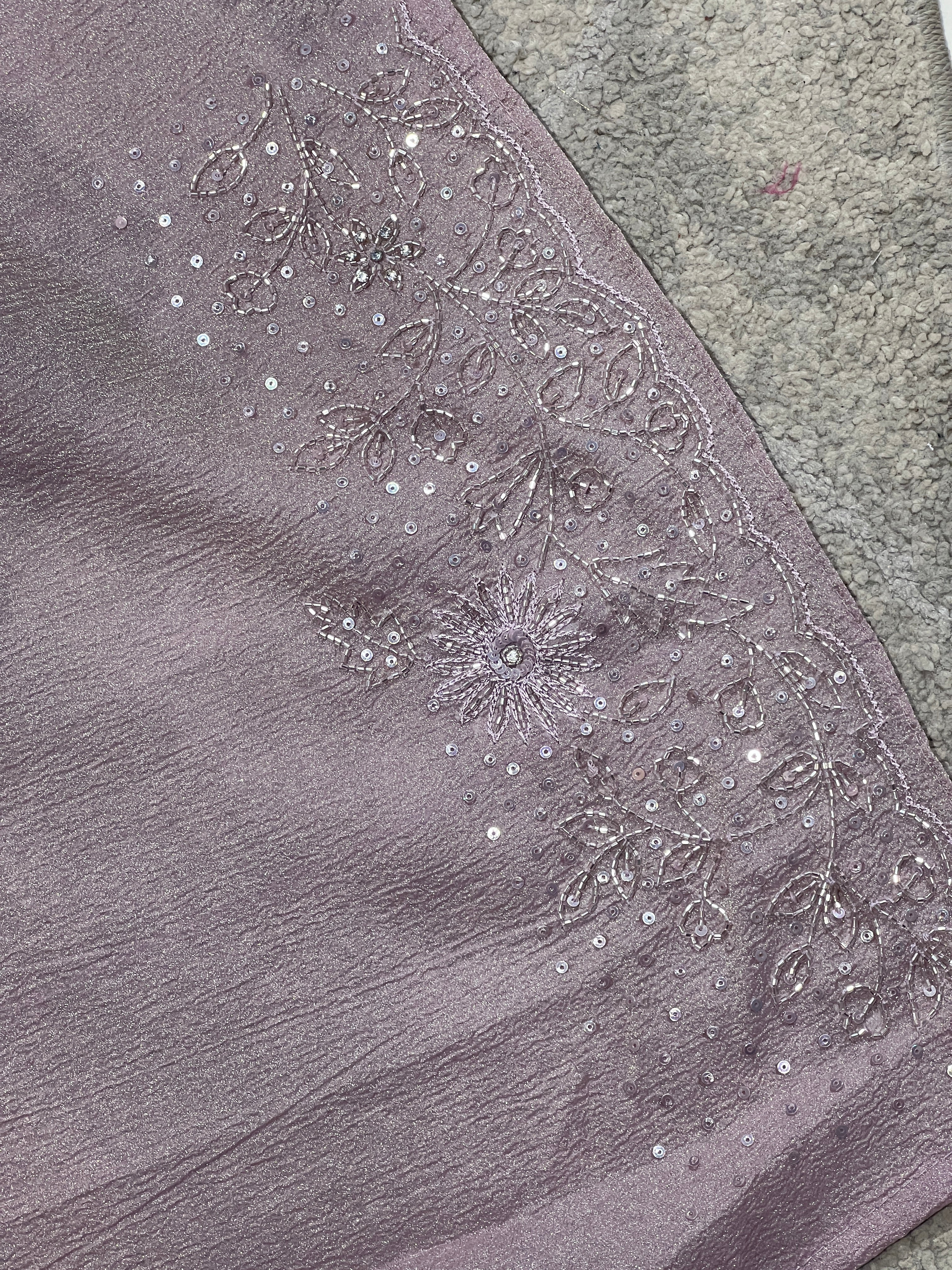 Party Wear Shimmer Crushed Organza Saree | SBP992