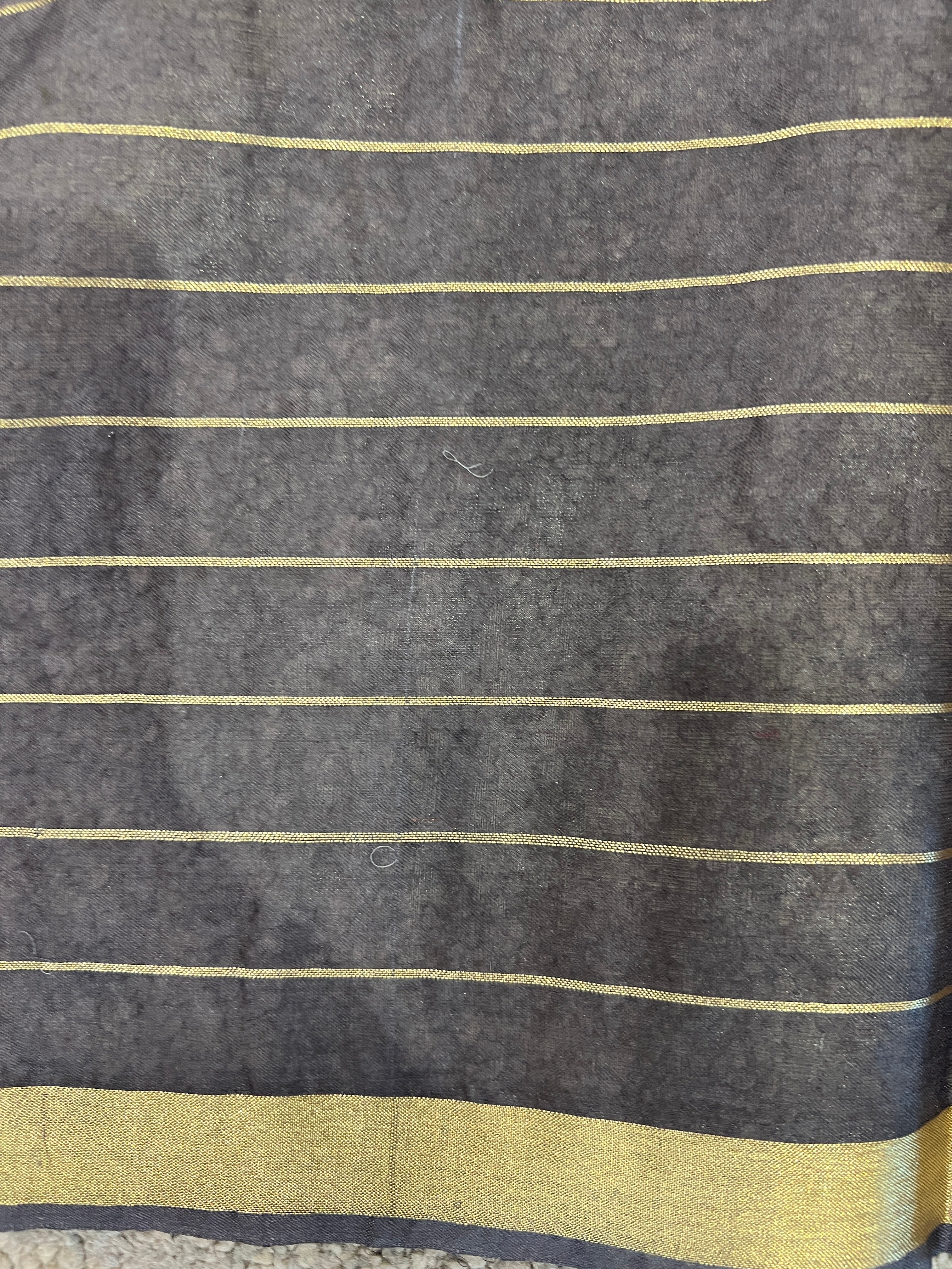 Stripe Weave Organza Saree |  ACT669