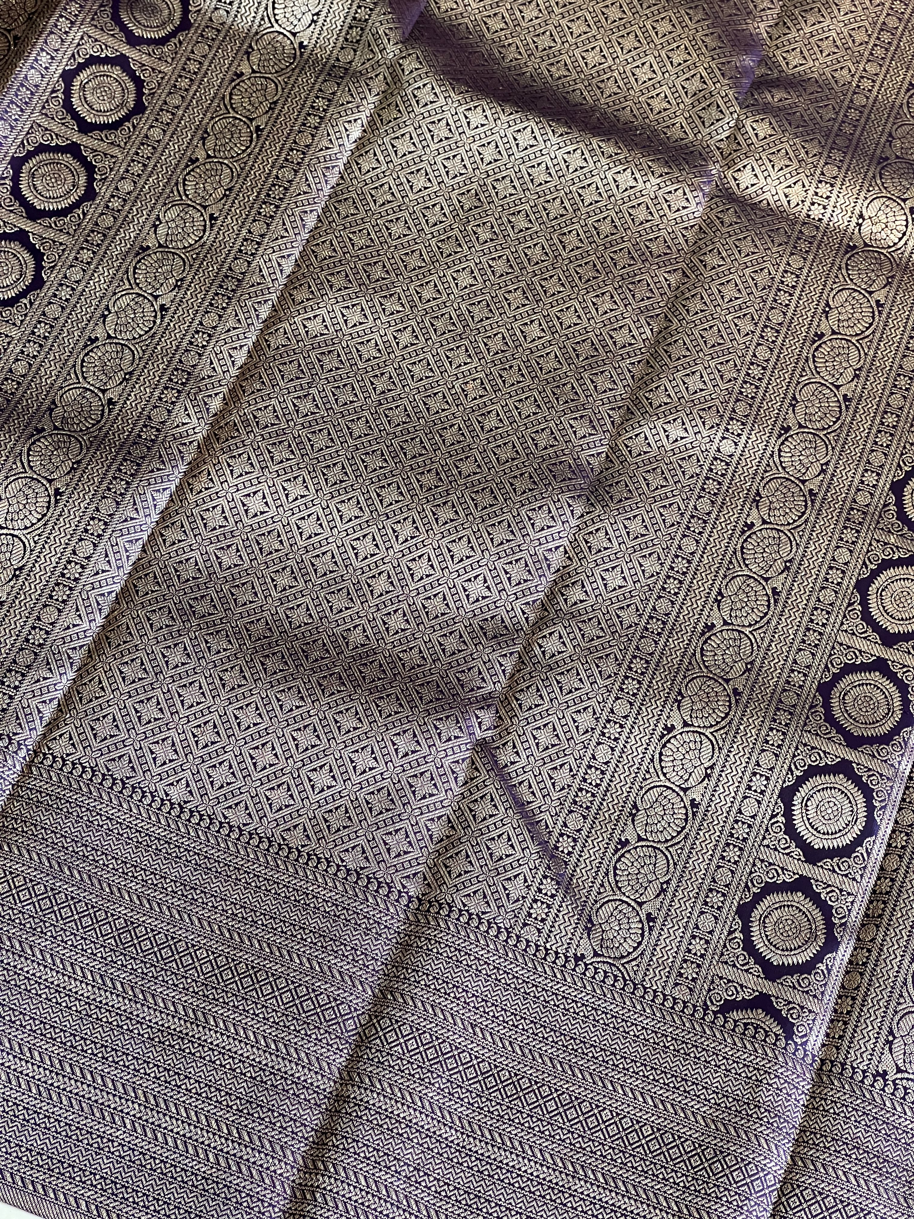 Hand Woven Kanchipuram Saree | BAS114