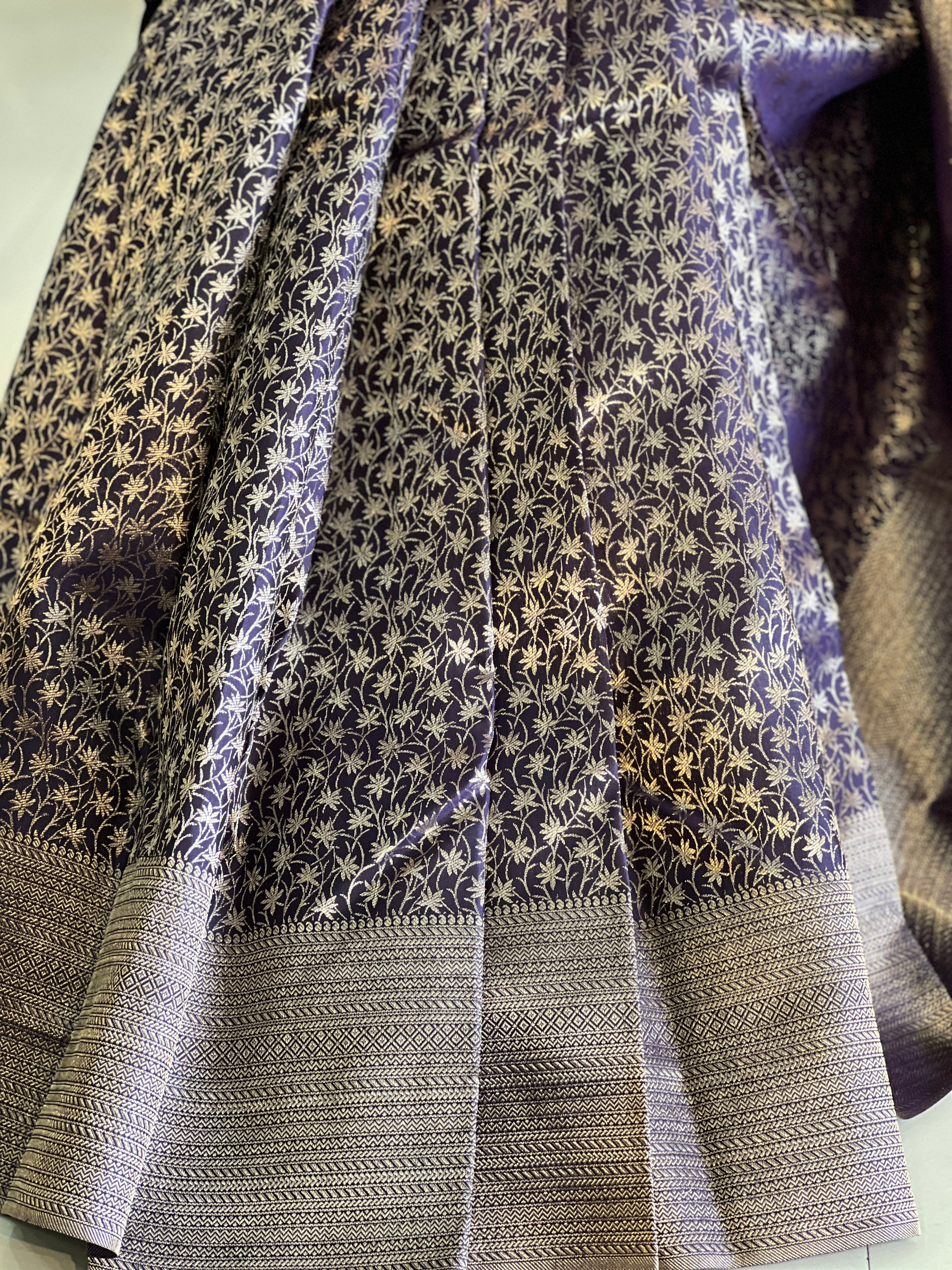 Hand Woven Kanchipuram Saree | BAS114