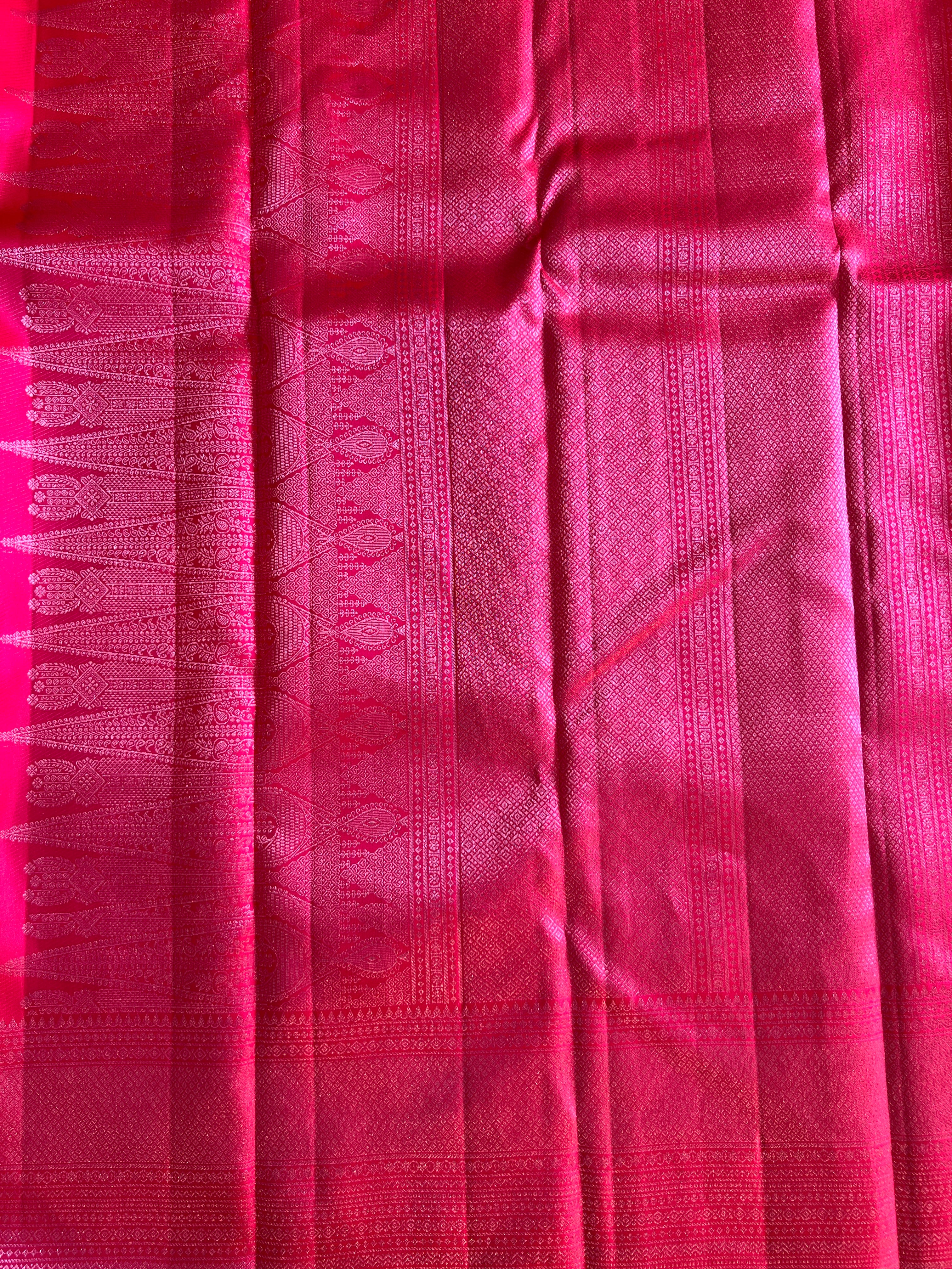 Hand-Woven Kanchipuram Saree | BAS116