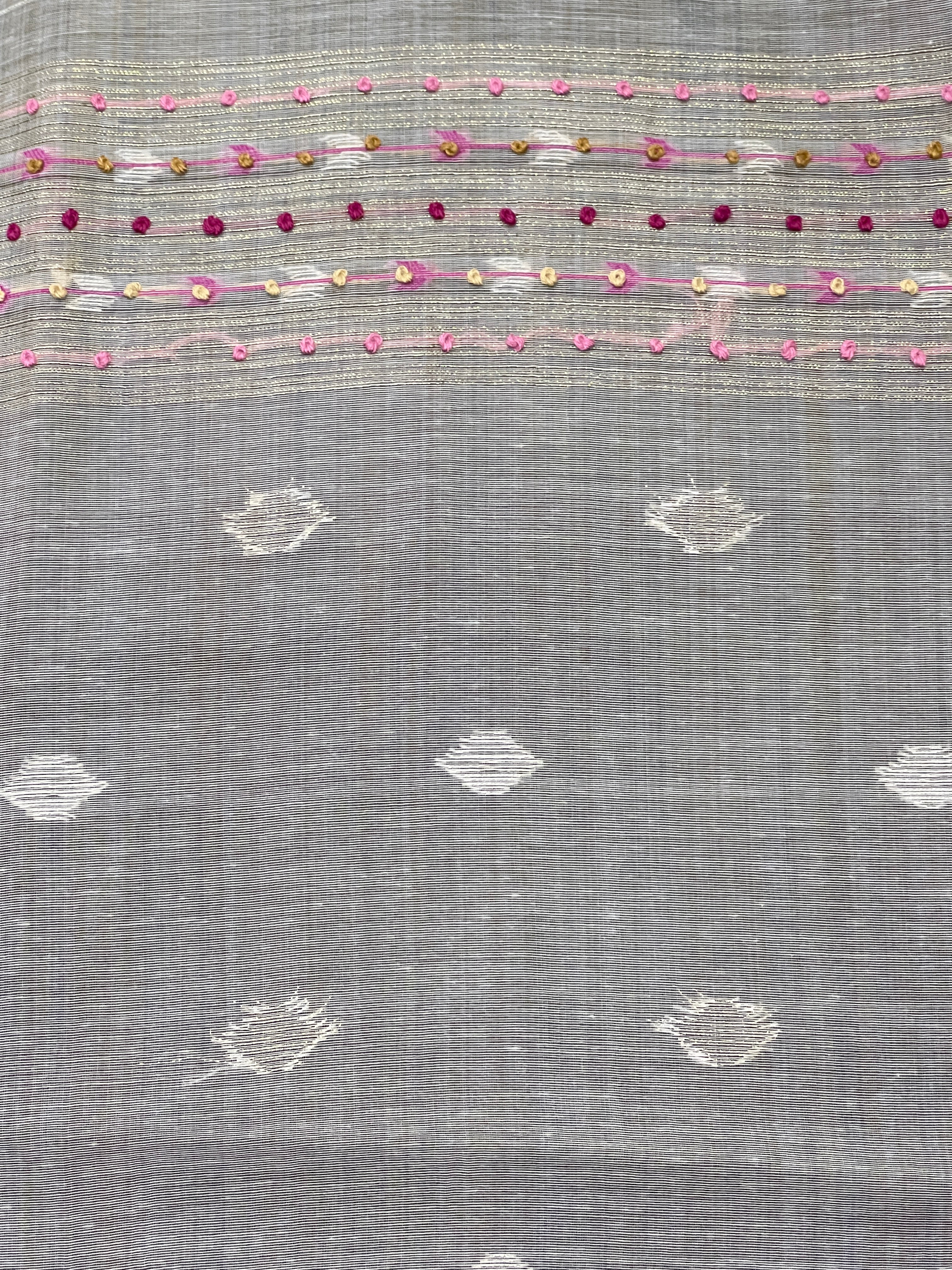 Lurex Weaved Chanderi Saree | BLD1742
