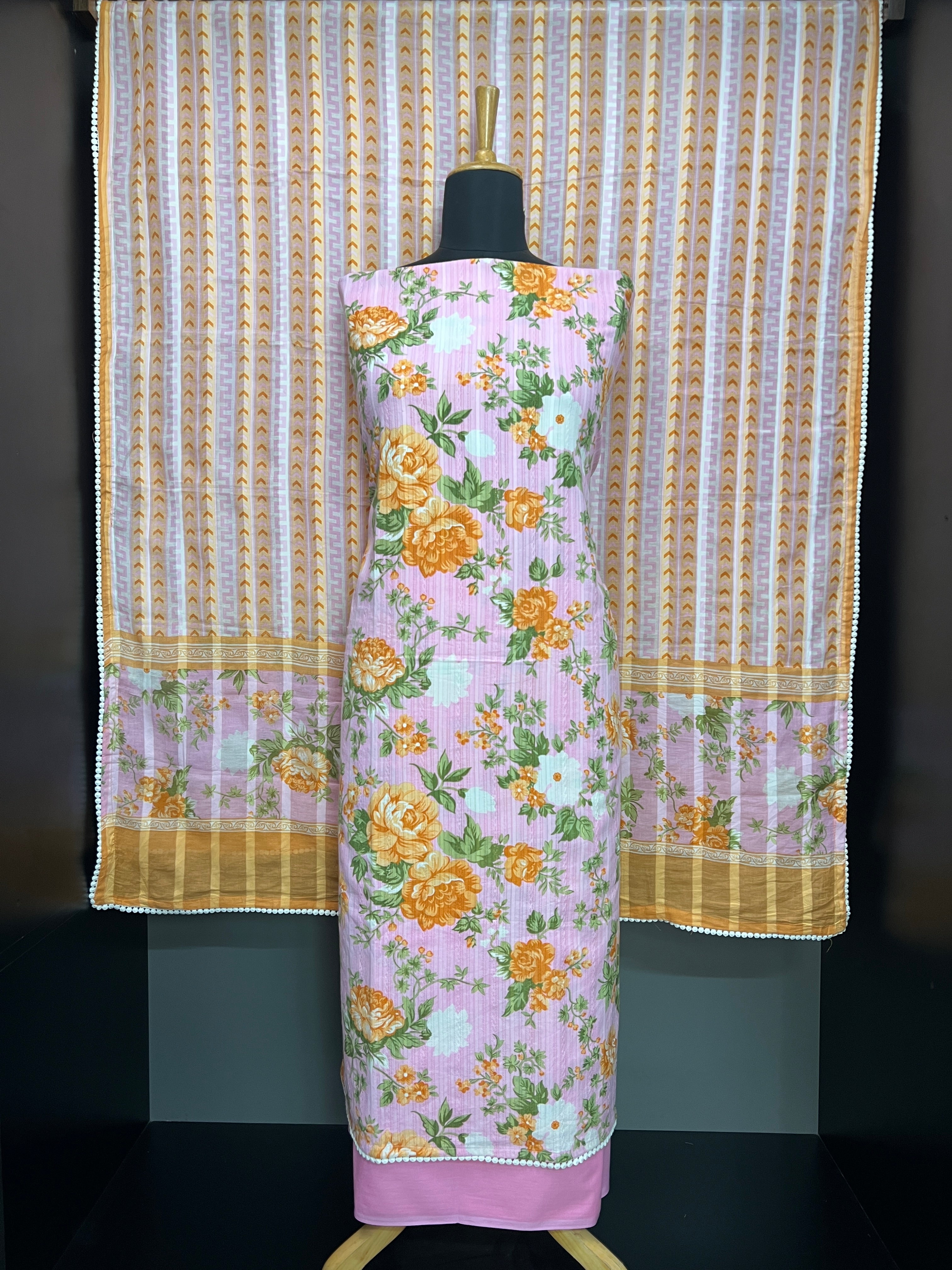 Floral Digital Printed Cotton Salwar Set | HE119