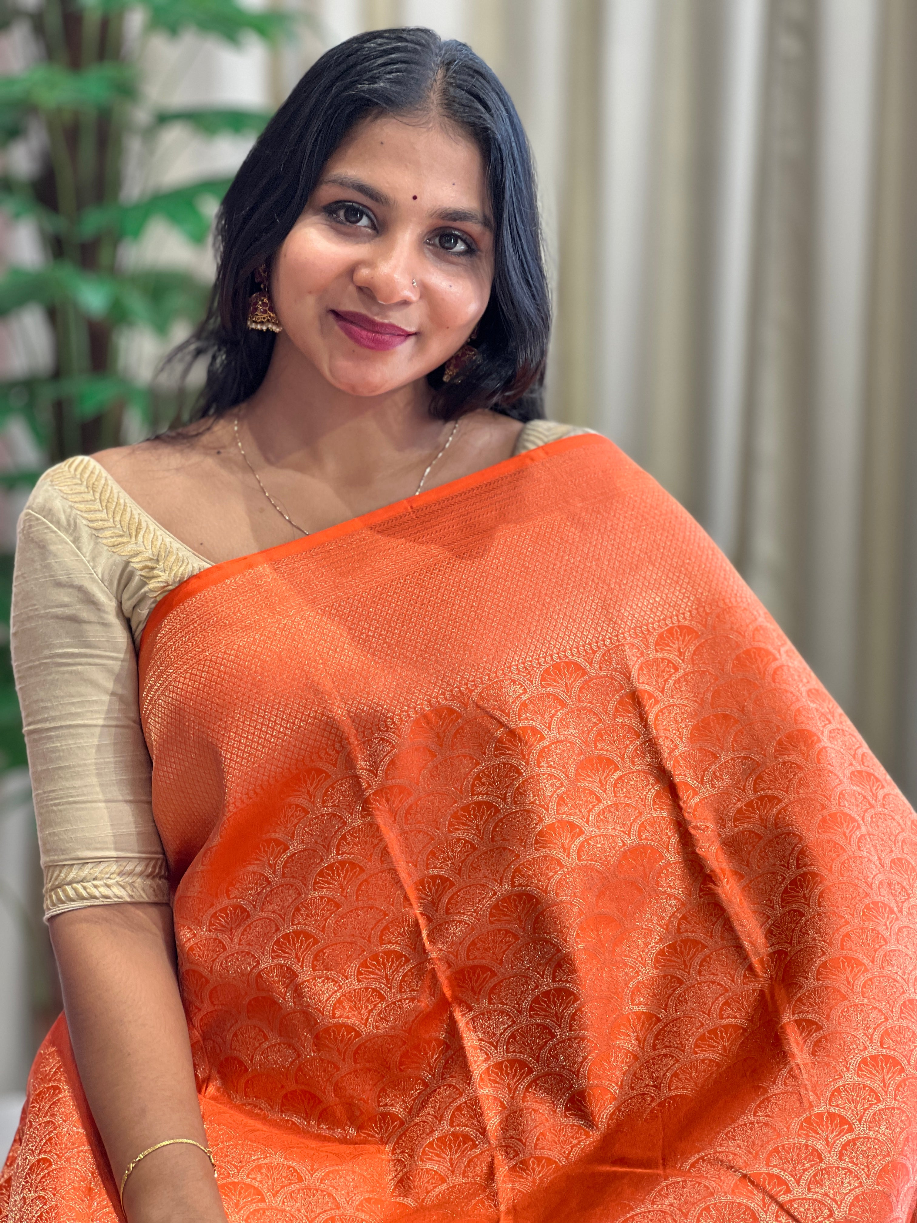 Handloom Kanchipuram Saree | OM232