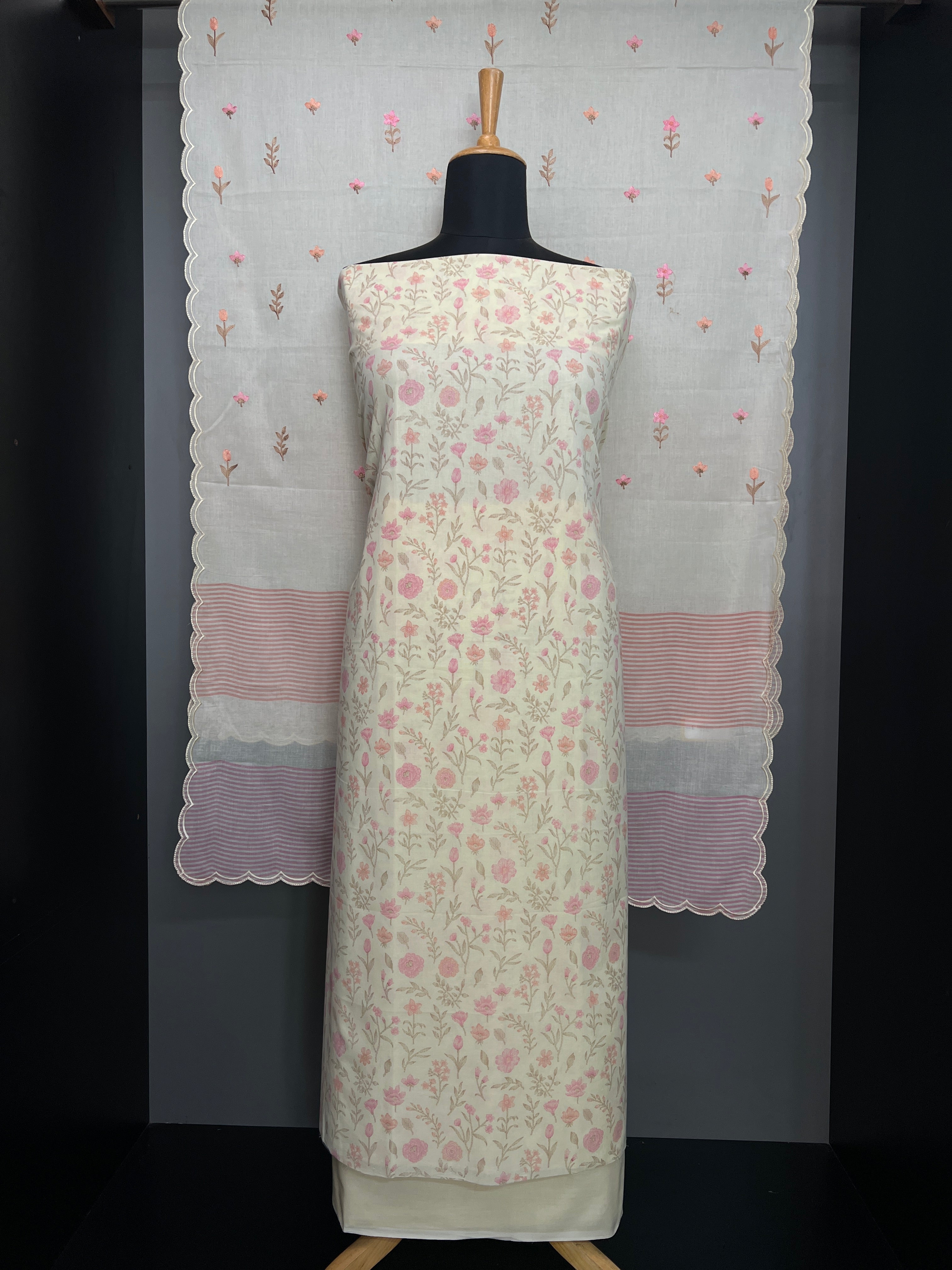 Floral Digital Printed Cotton Salwar Set | HE127