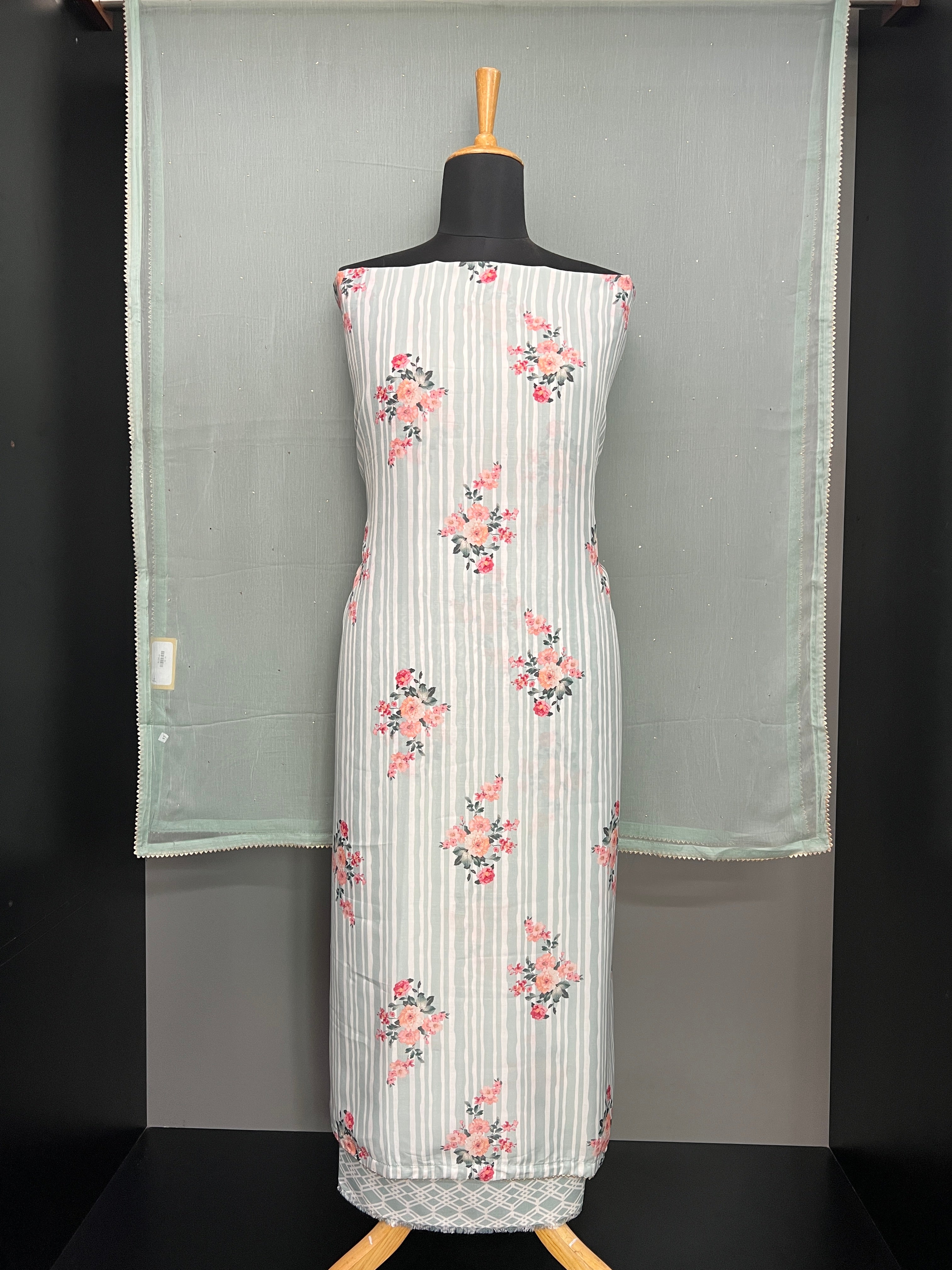 Floral Digital Printed Cotton Salwar Set | HE124