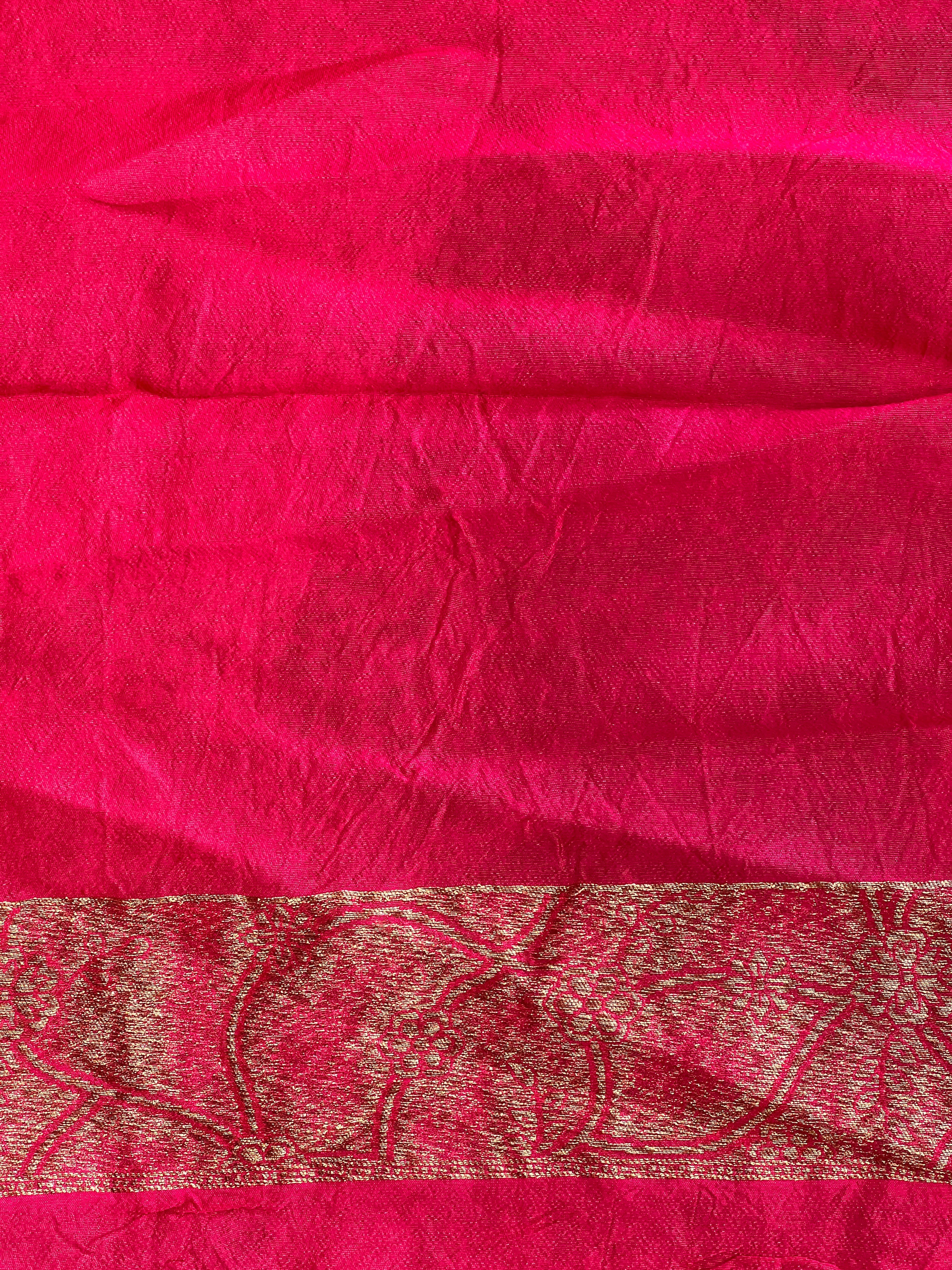 Thread and Zari Woven Banarasi Silk Saree | YNG653