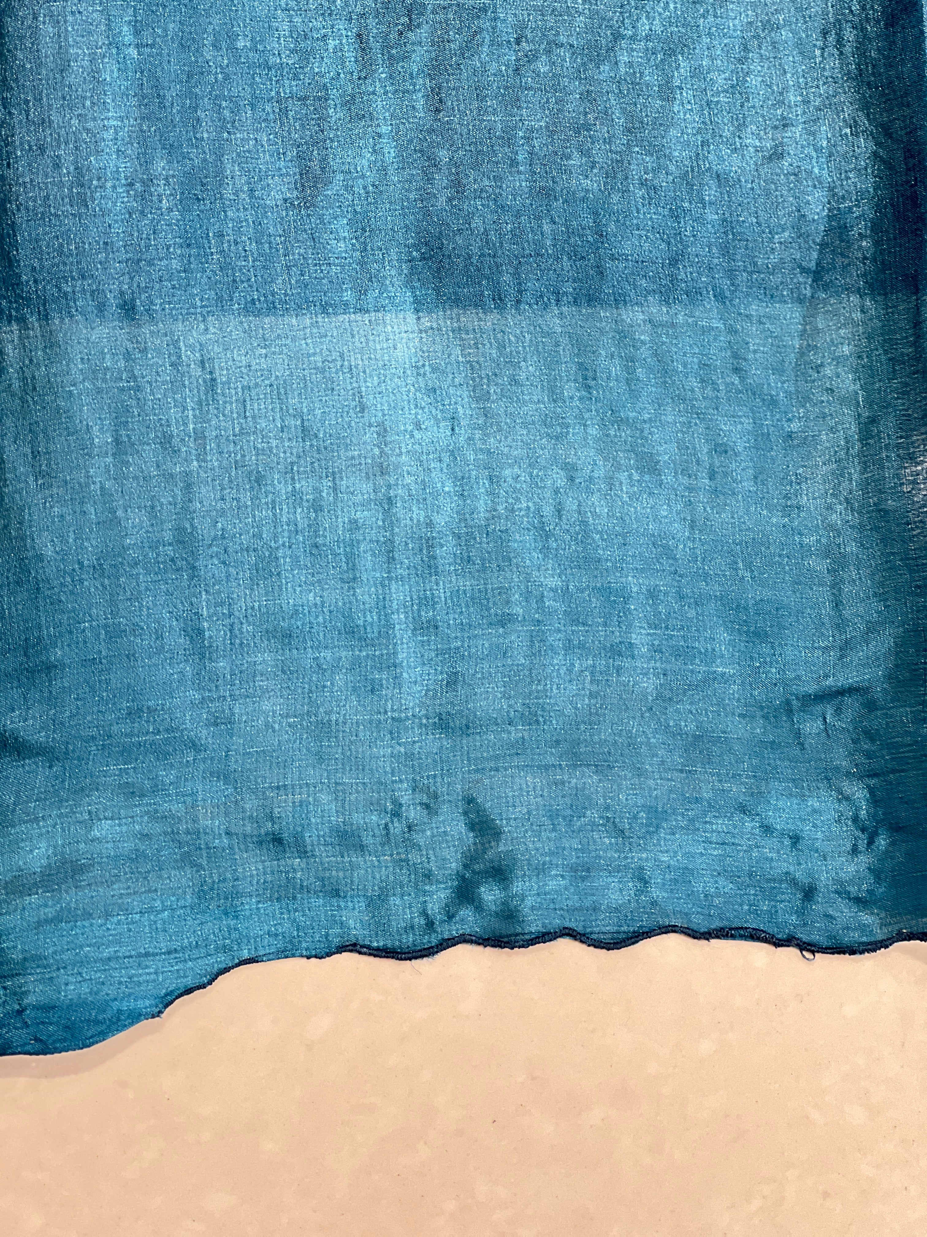 Machine Embroidery Detailed Tussar Saree | YNG566