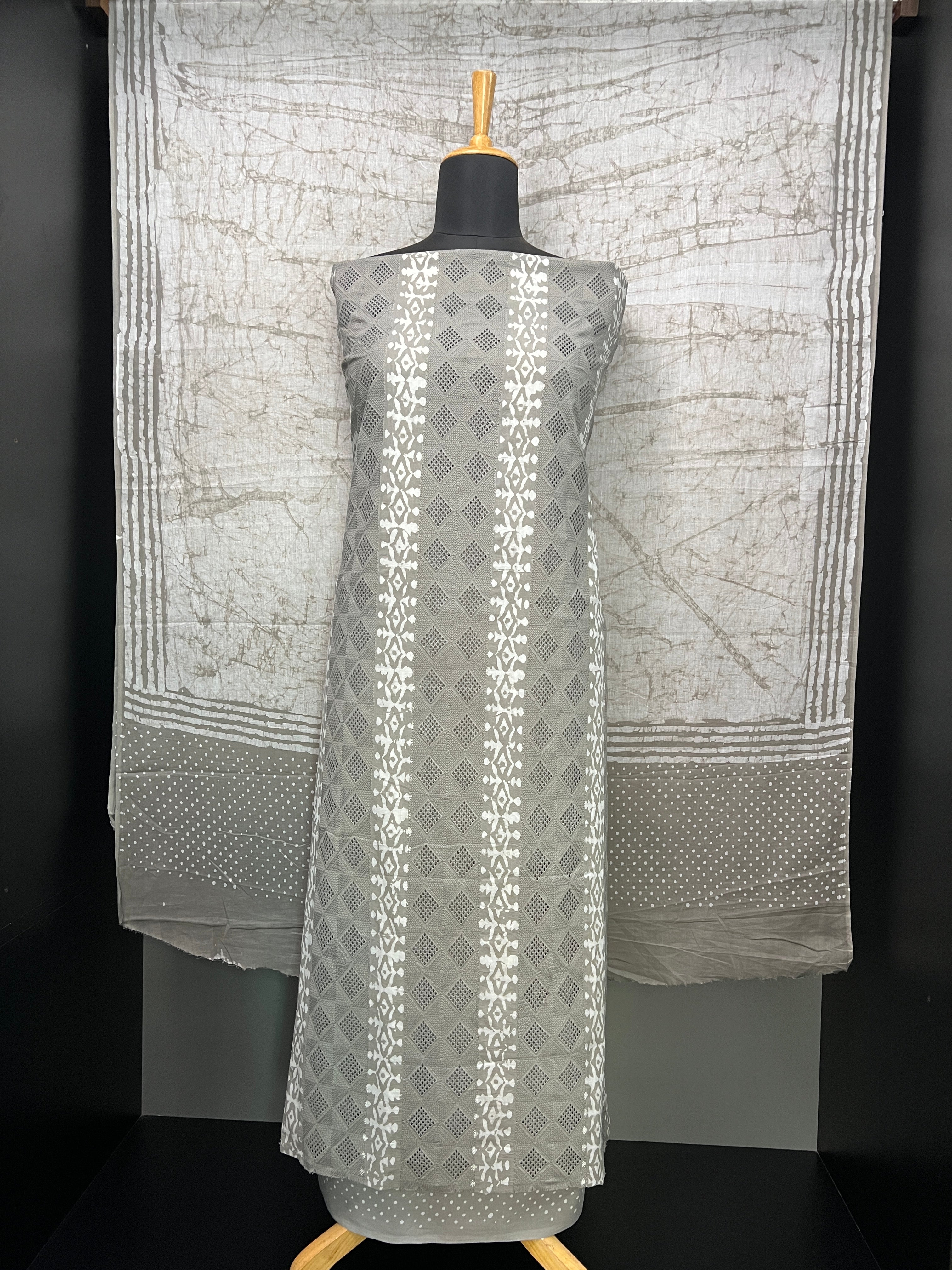 Batik Printed Cotton Salwar Set | HE150