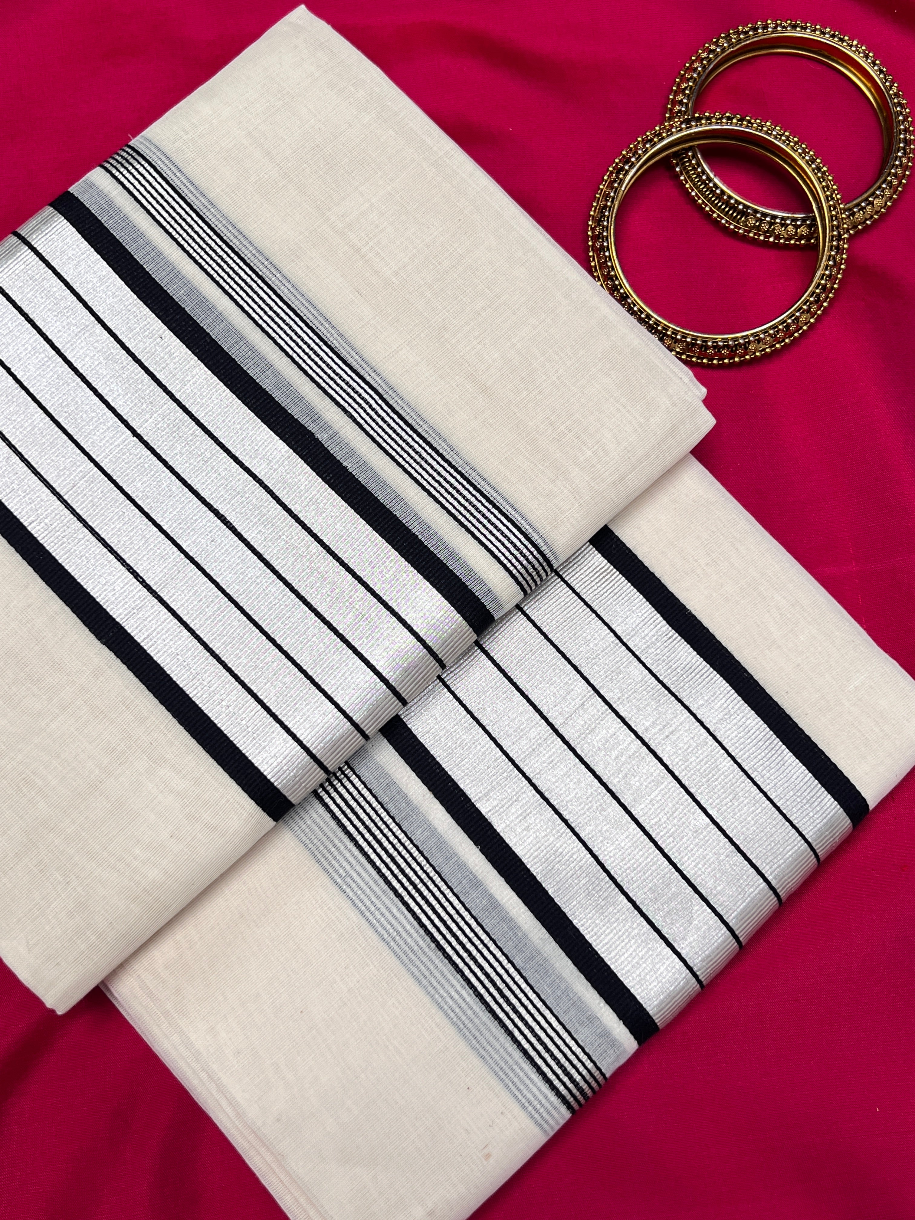 Chendamangalam Handloom Set Mundu(single set) | PH228