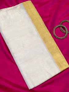 Chedhamangalam Weaved Handloom Tissue Weaving Kerala Saree | PH229
