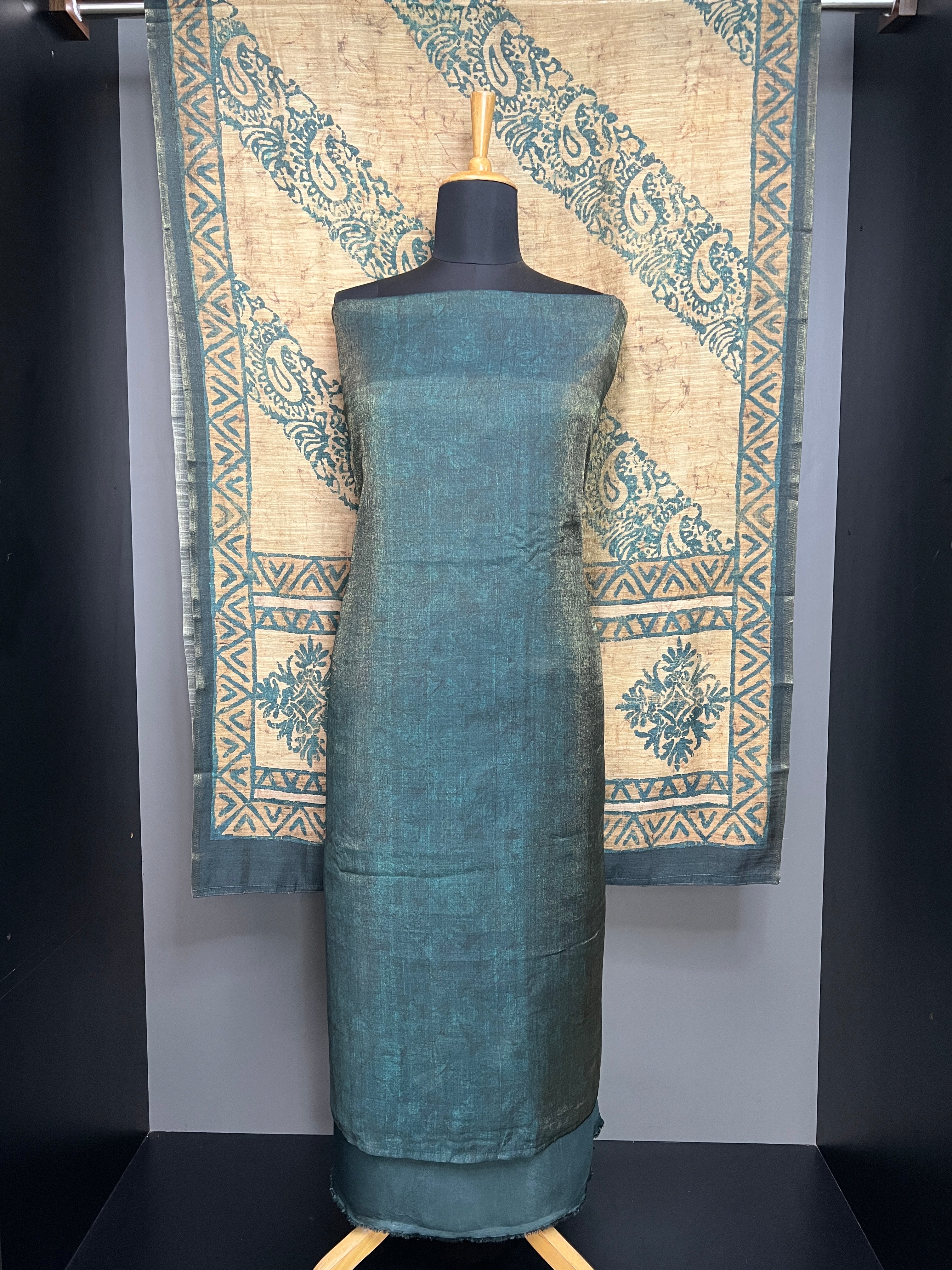 Tissue Weaving Patterned Tissue Salwar Set | SP417