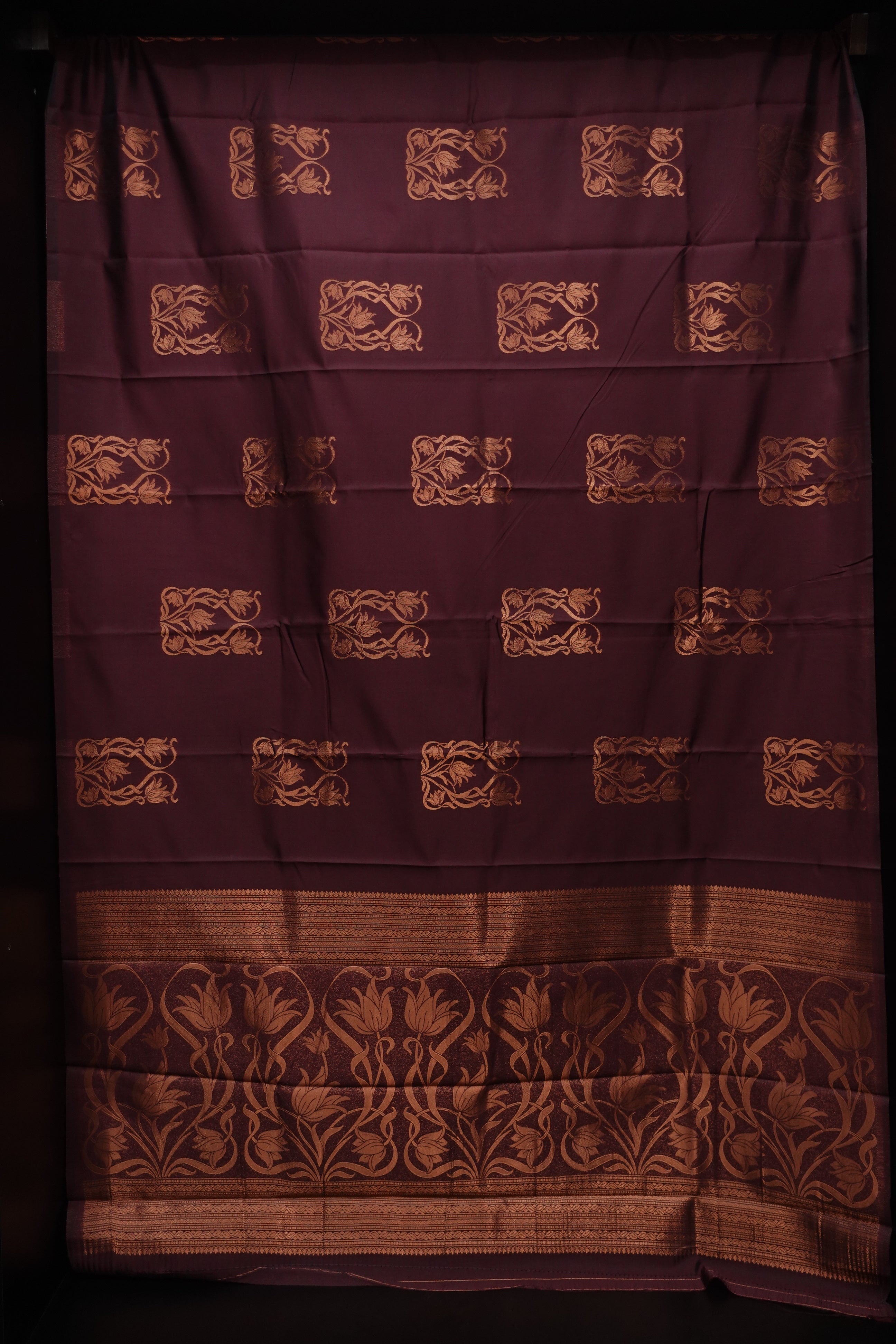 Semi Silk Sarees with Bhutas | KT175