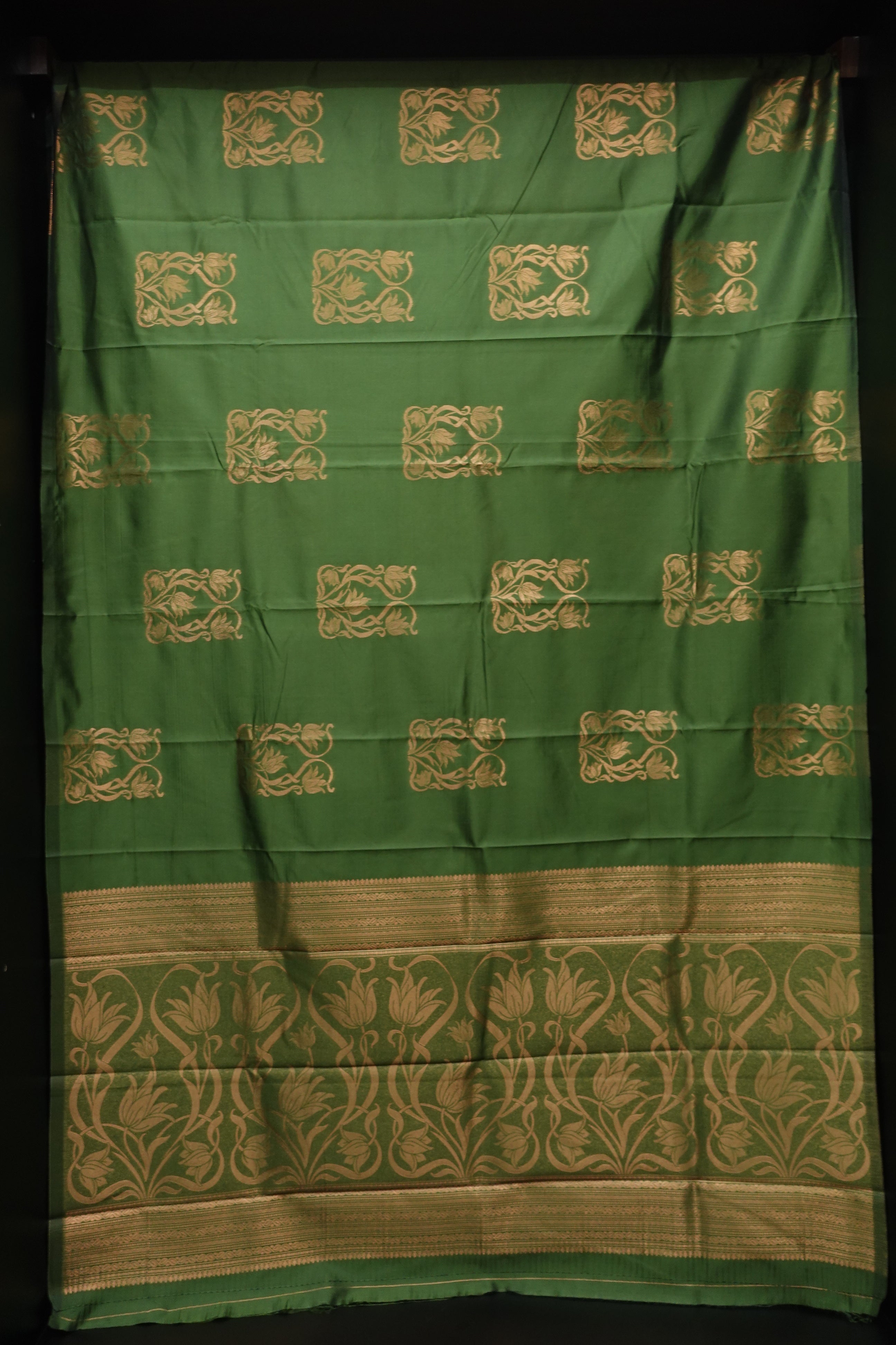 Semi Silk Sarees with Bhutas | KT175