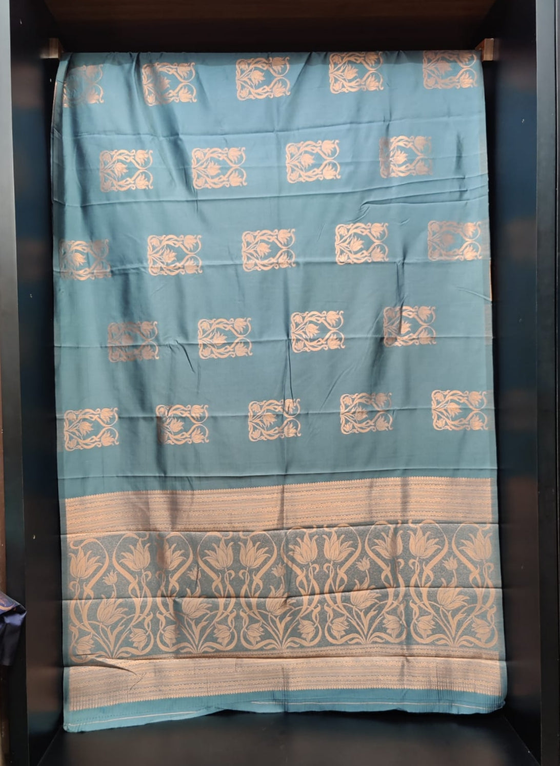 Semi Silk Sarees with Bhutas | KT175