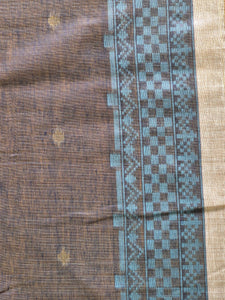 Geometrical Weaving Pattern Cotton Silk Saree | GMS123