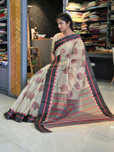 Printed Supernet Kota Saree | SUM133